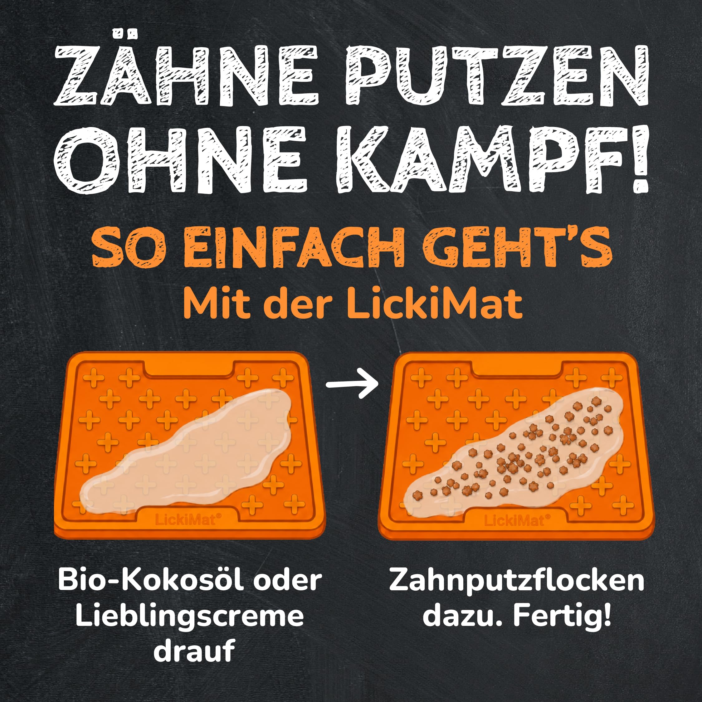 QCHEFS Starterbox für Hunde Pulver für Zahnpflege und Darmgesundheit zugleich bei Erbrechen, Blähungen und Durchfall