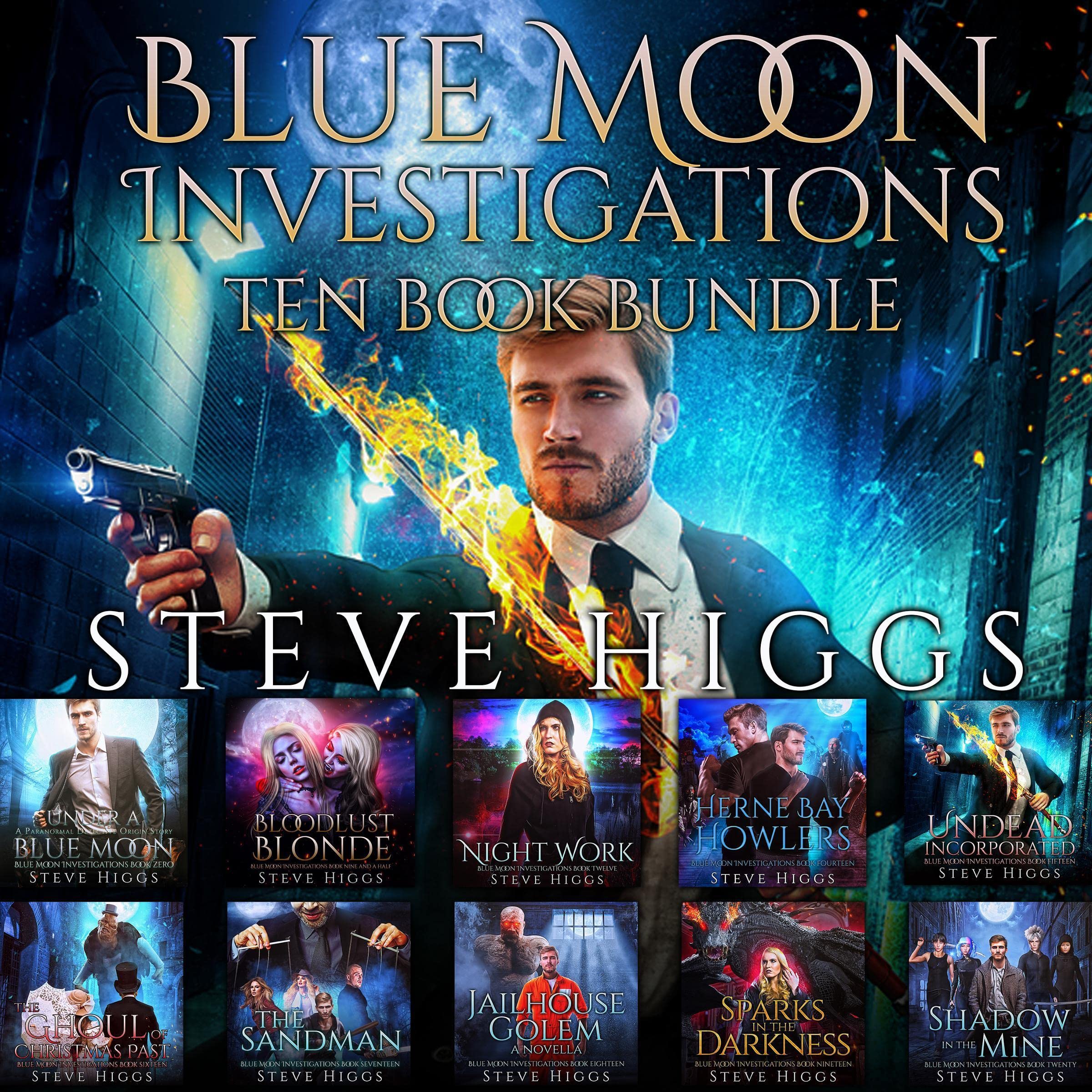Blue Moon Investigations: A Second Ten Book Bundle