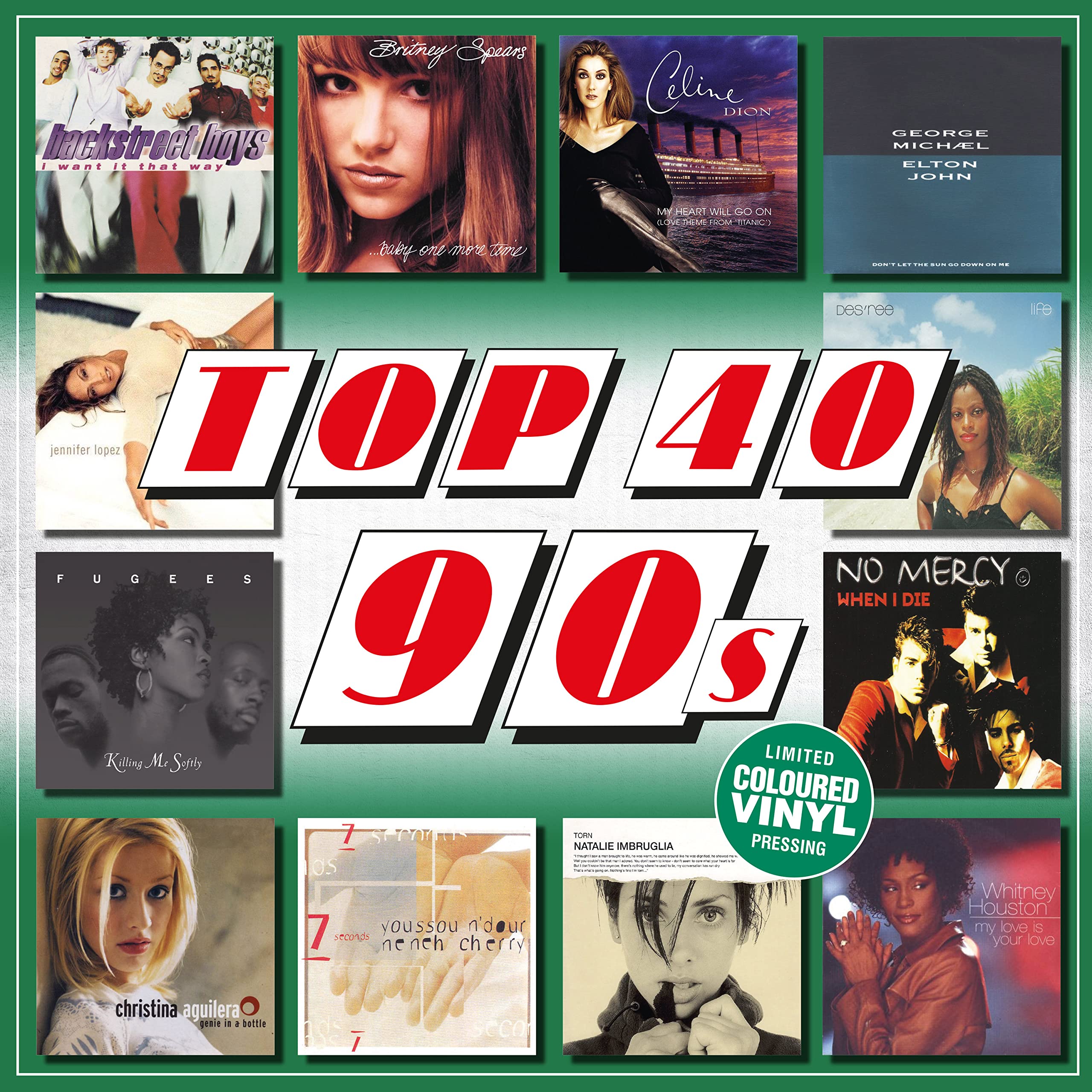 TOP 40 - 90S (coloured) [VINYL]