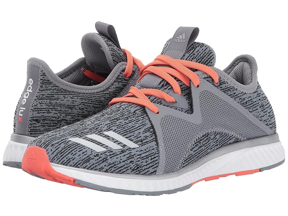 

adidas Running Edge Luxe 2 (Grey Three/Silver Metallic/Easy Coral) Women's Running Shoes