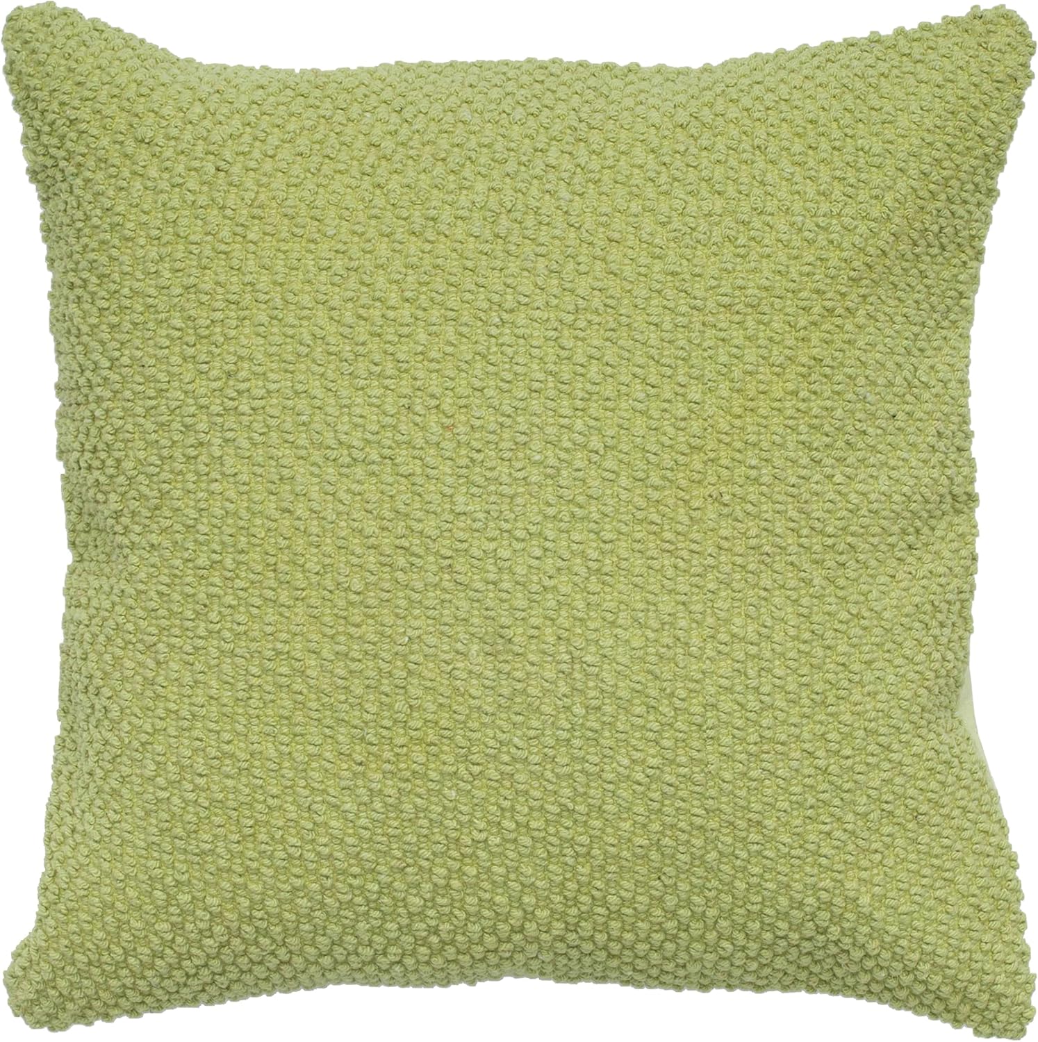 Rizzy Home | T05278 | Down Fill Decorative Pillow | 20"x20" Green/Green/Green