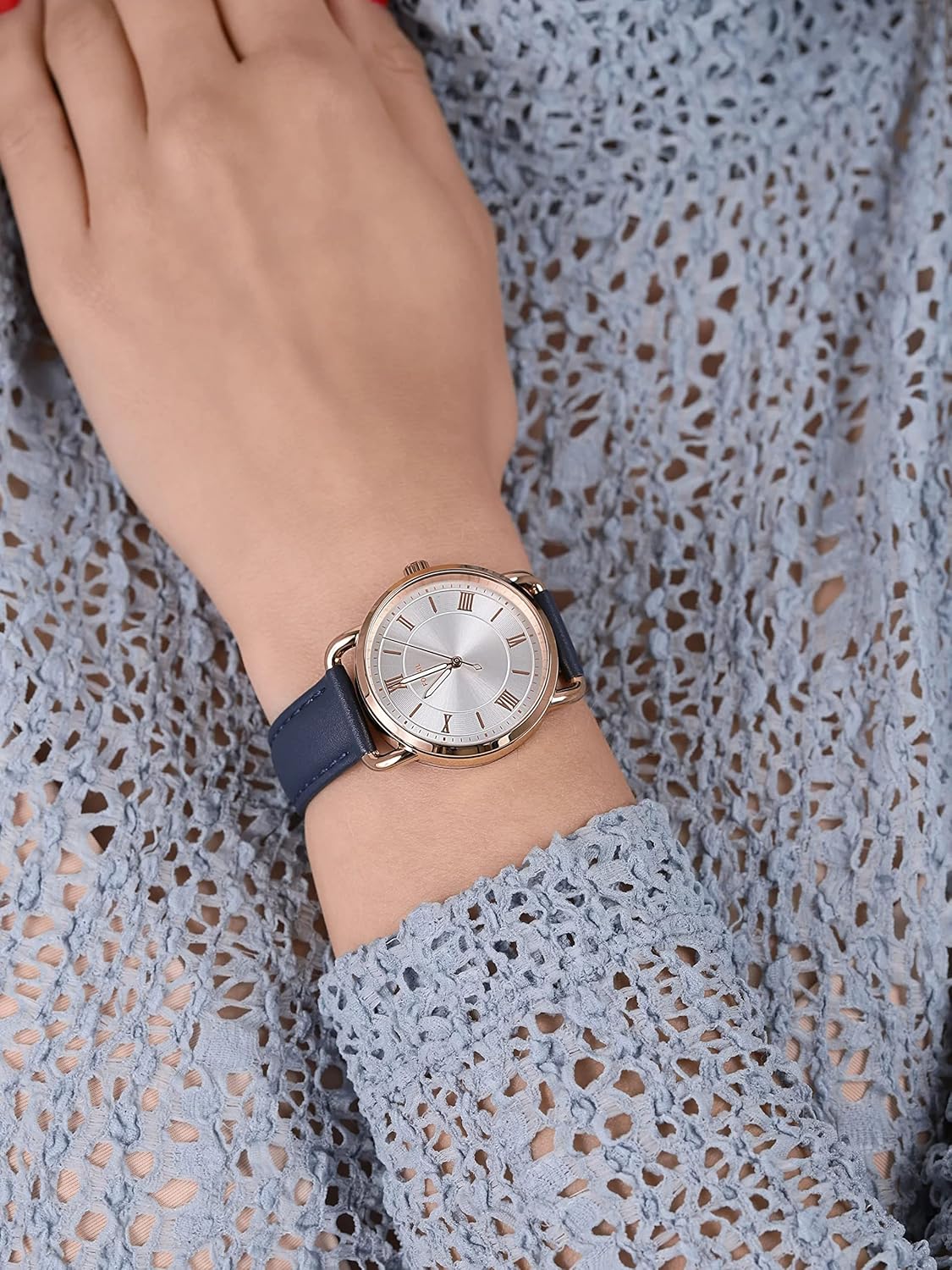 Fossil - Orologio da Donna Copeland, misura cassa 34mm, movimento al quarzo, cinturino in pelle Fossil - Orologio da Donna Copeland, misura cassa 34mm, movimento al quarzo, cinturino in pelle