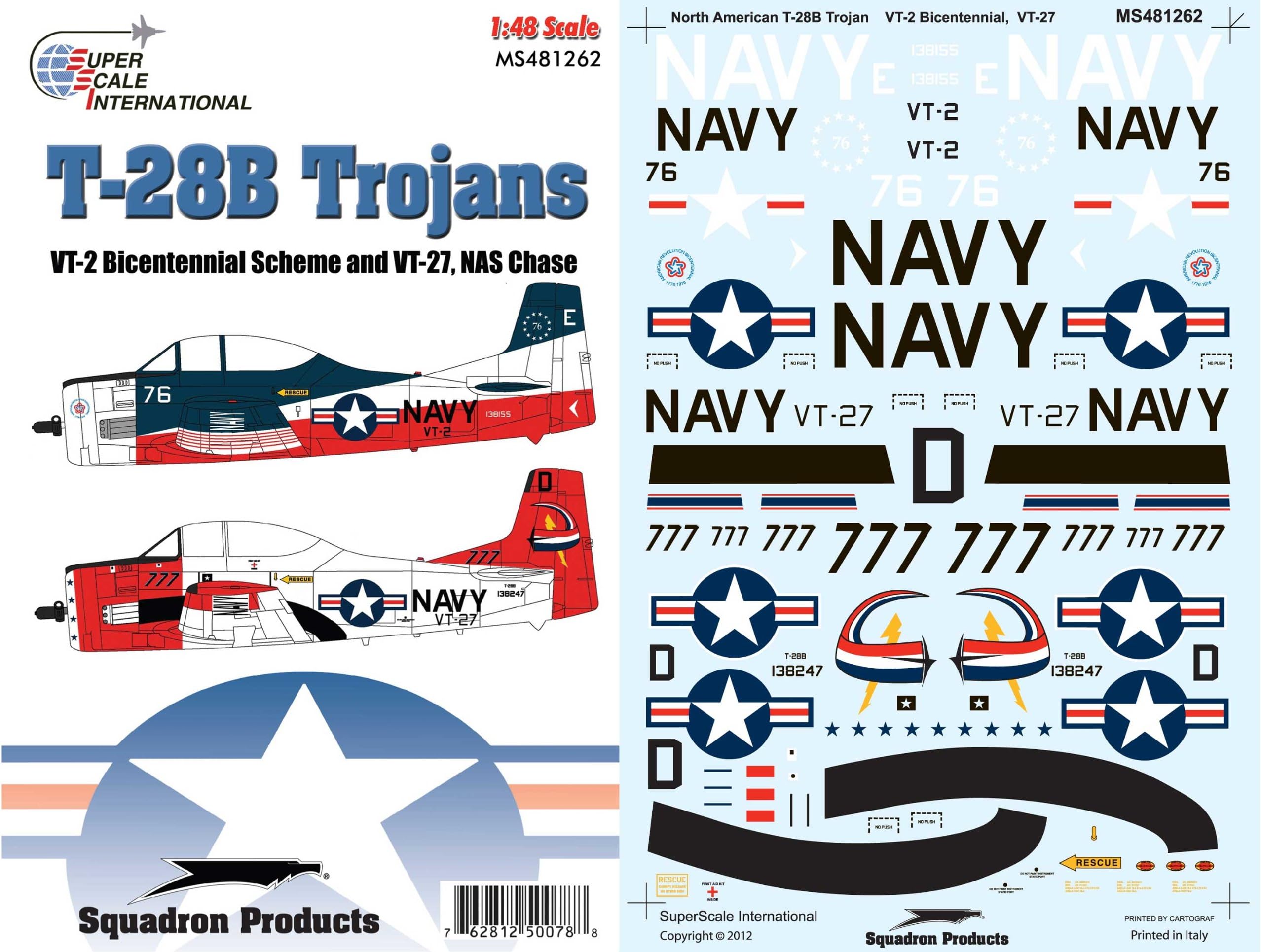 T-28B Trojans Decals