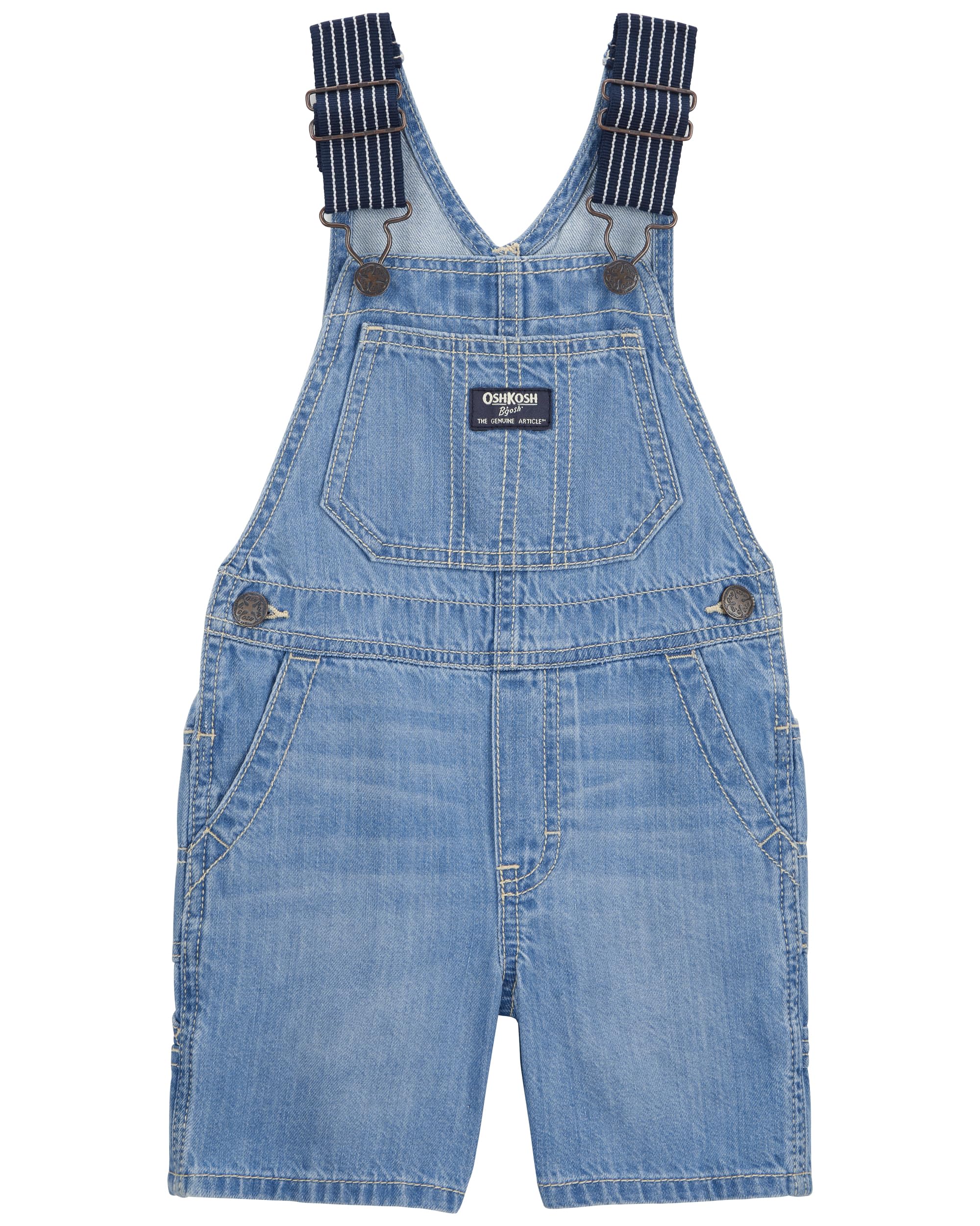 oshkosh ワーク デニム 濃紺 ローバック B'gosh Oshkosh USA製 70-80s 古着 オーバーオール　サロペット vestbak b'gosh パンツ