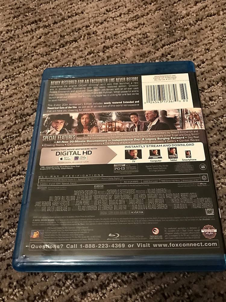 Amazon.com: Independence Day : Will Smith, Bill Pullman, Jeff