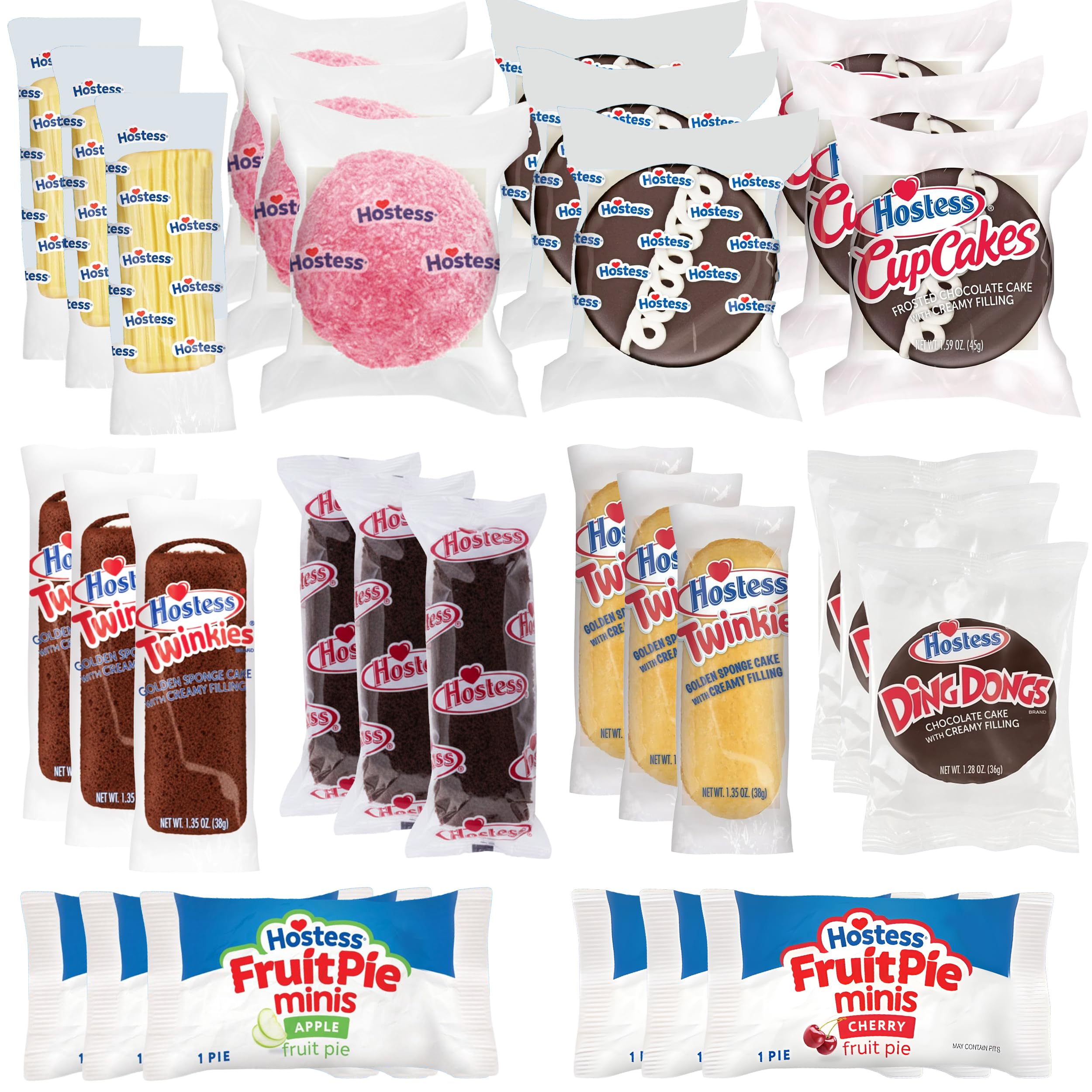 Variety Pack, 30 Count, Surprise Mix Of Pastries