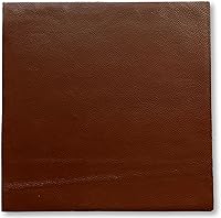 Vista 12 de Cuero de vaca de grano natural: piezas de cuero precortadas de 12'' x 12'' (negro, 1 pieza)