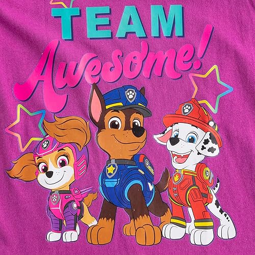 Miniatura 5 de Nickelodeon Paquete de 3 camisetas sin mangas para niñas de Paw Patrol para niños pequeños y niños pequeños