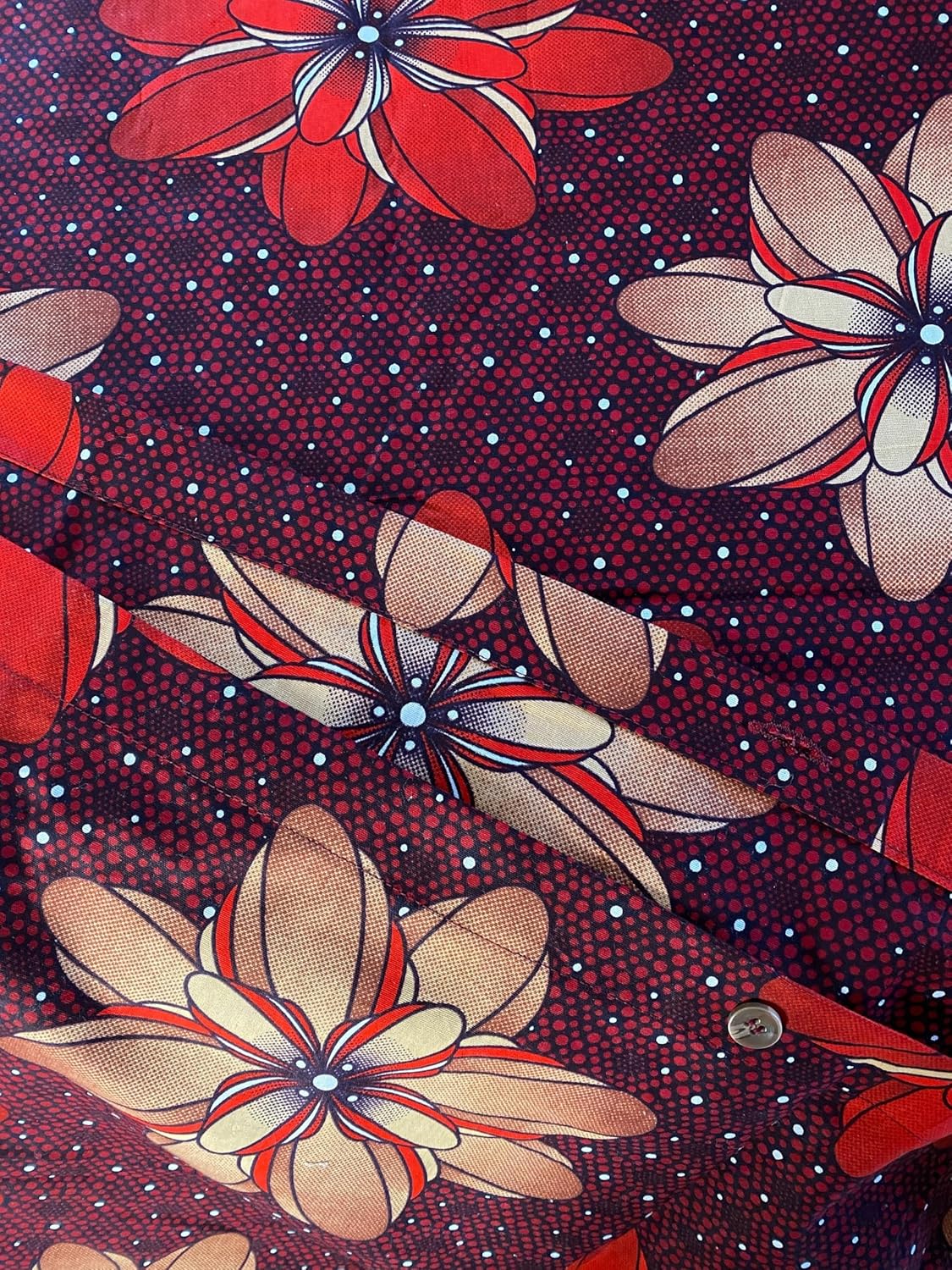 Handmade African Ankara King Size Duvet Cover: Mali Wax Print Bedding