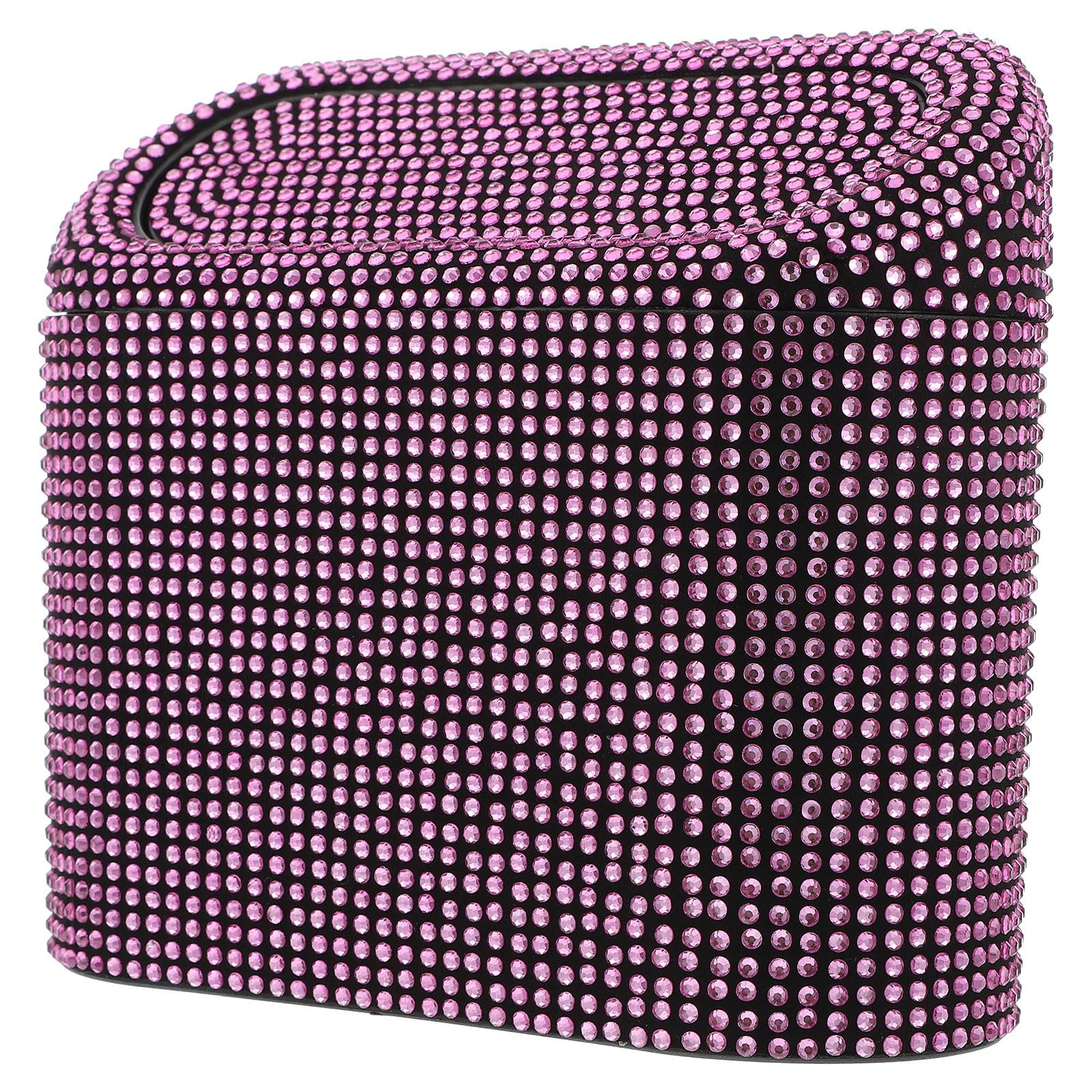 Cubo de basura rosa para coche y cocina en plastico mini 8