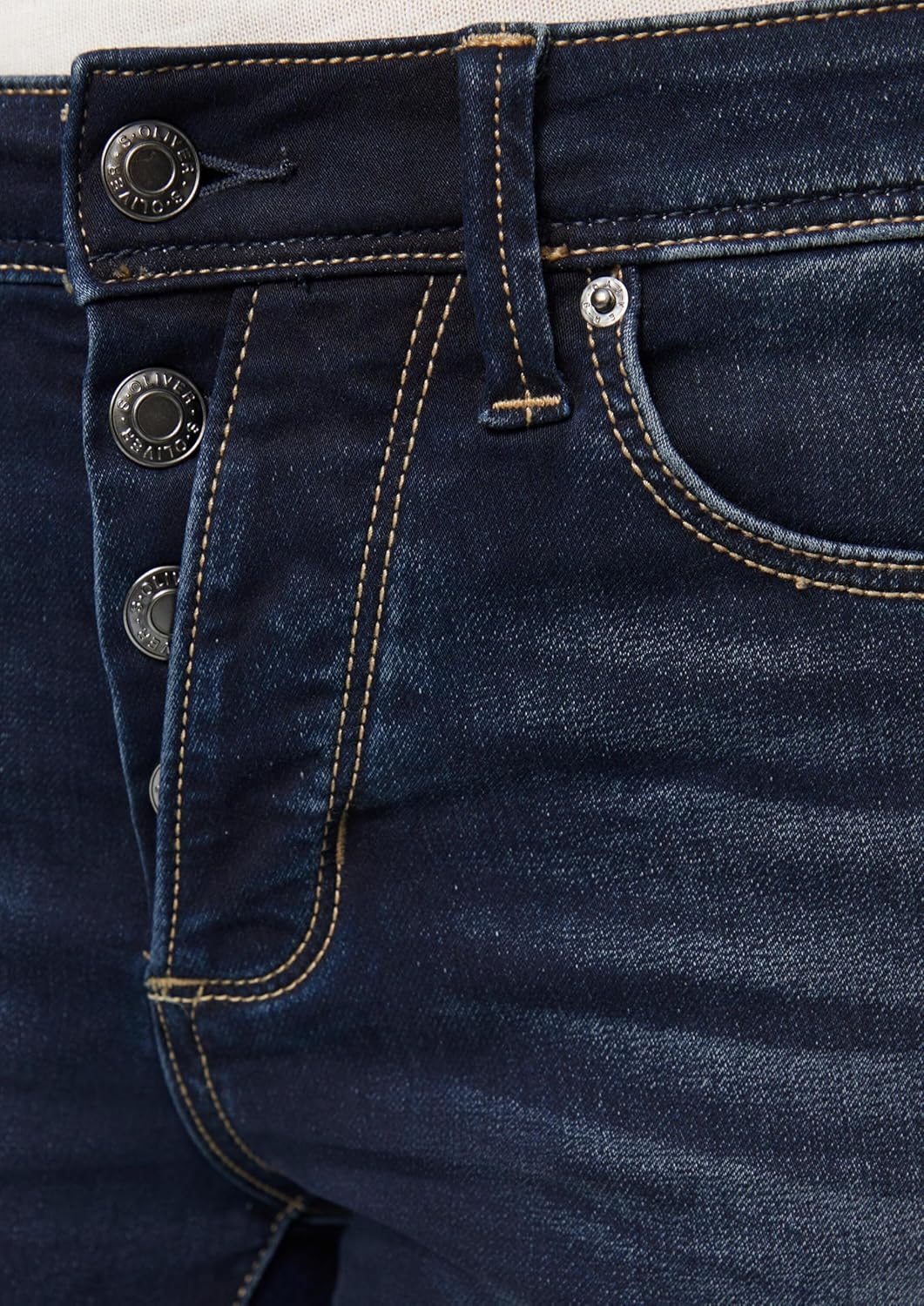 SELECTION BY S.OLIVER Jeans taille haute Dames T EU 46 bleu style décontracté