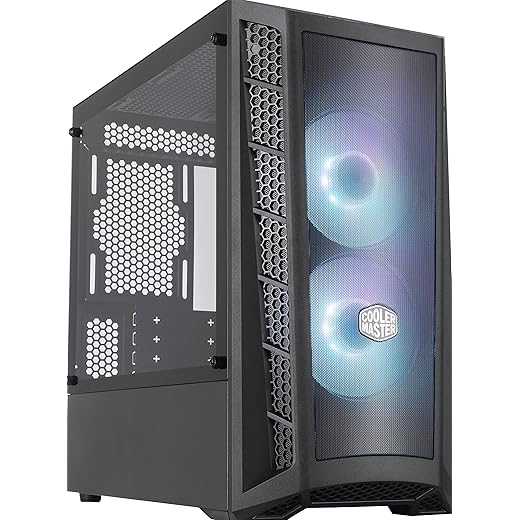Cooler Master MasterBox MB311L ARGB Mini Tower Black Computer Case