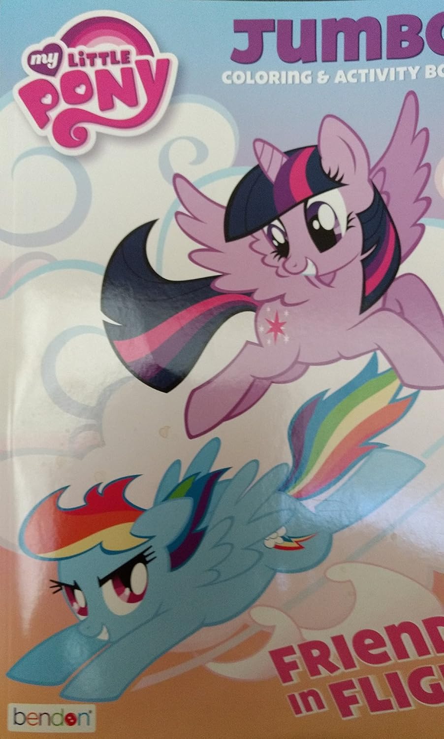 My Little Pony Jumbo Coloring & Activity Book, Flying Friends: Hasbro ...