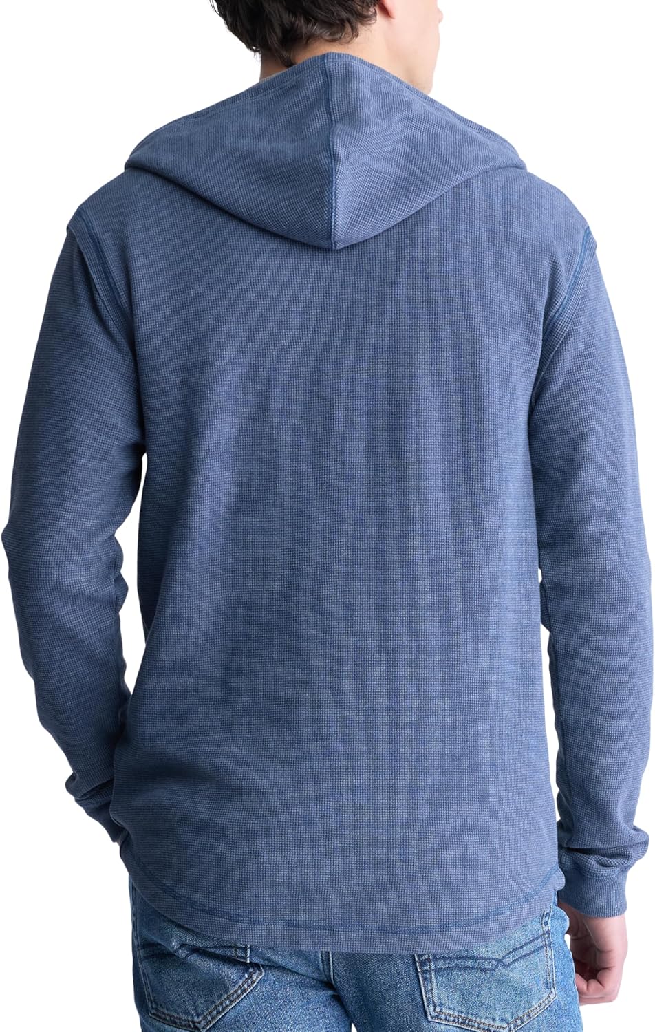Buffalo David Bitton mens Long Sleeve Waffle Hoodie - Image 3
