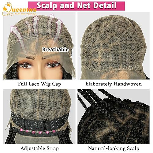 Miniatura 4 de QUEENTAS Pelucas afro de cabello humano rizado corto de 8 pulgadas para mujeres negras, sin encaje, negro natural (rizos en espiral naturales)