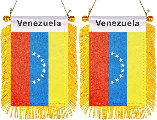 Miniatura 202 de ZXvZYT Bandera argentina colgante de ventana argentina de 3 x 5 pulgadas, mini banderas argentinas para decoración de espejo retrovisor, con ventosa