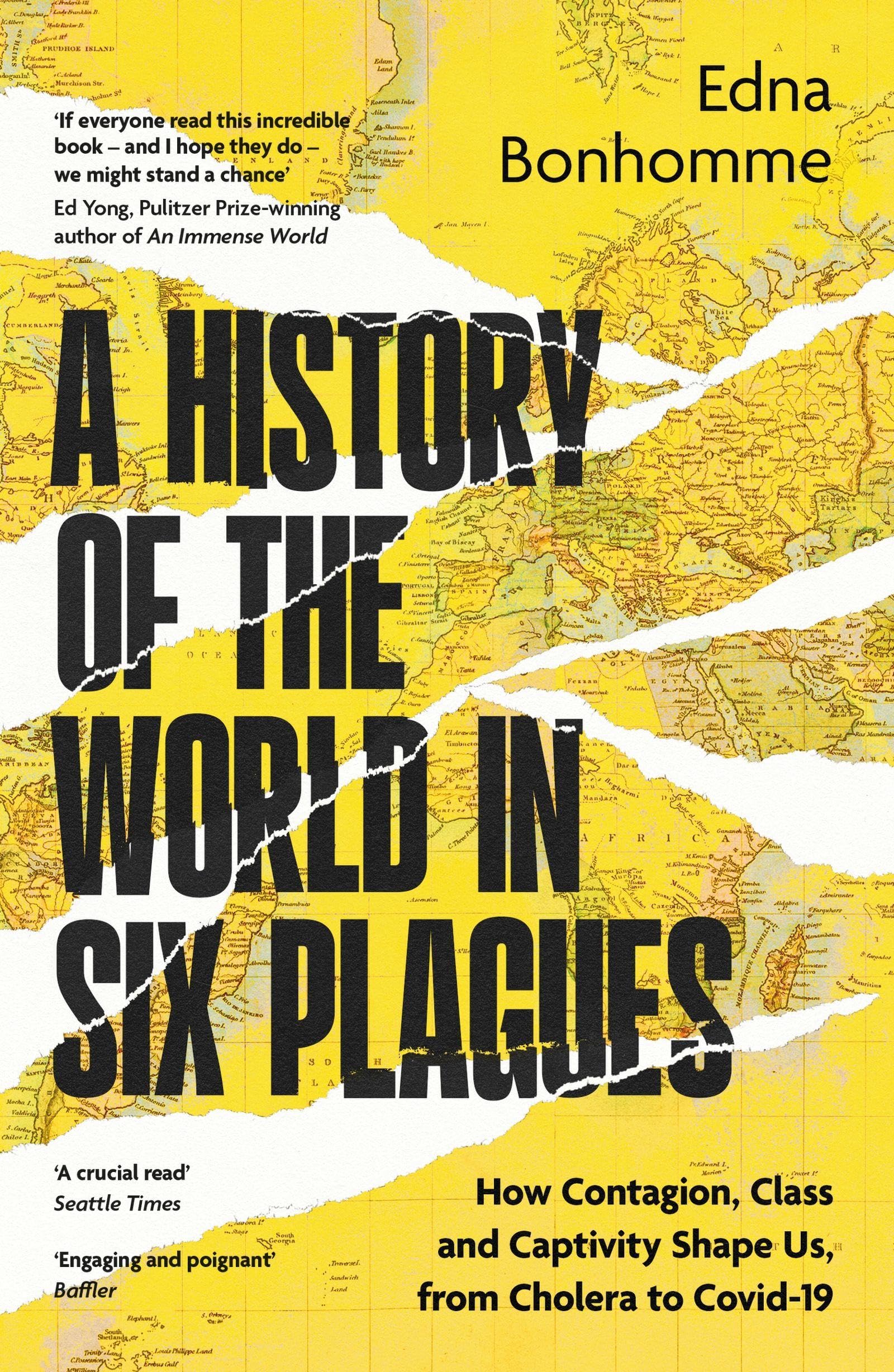 A History of the World in Six Plagues by Edna Bonhomme (Paperback Book)