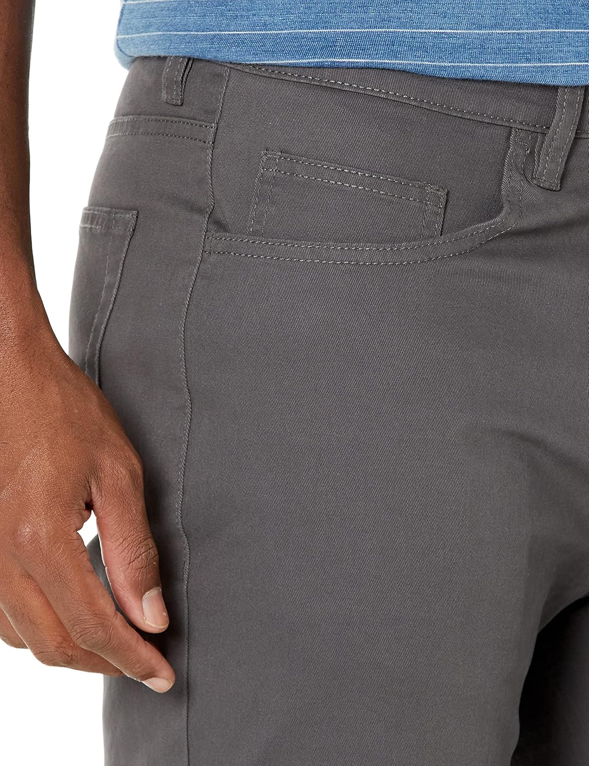 Amazon Essentials Men's Chinos, Athletic Fit, Work Pants, 5-Pocket, Comfort Stretch - Image 3