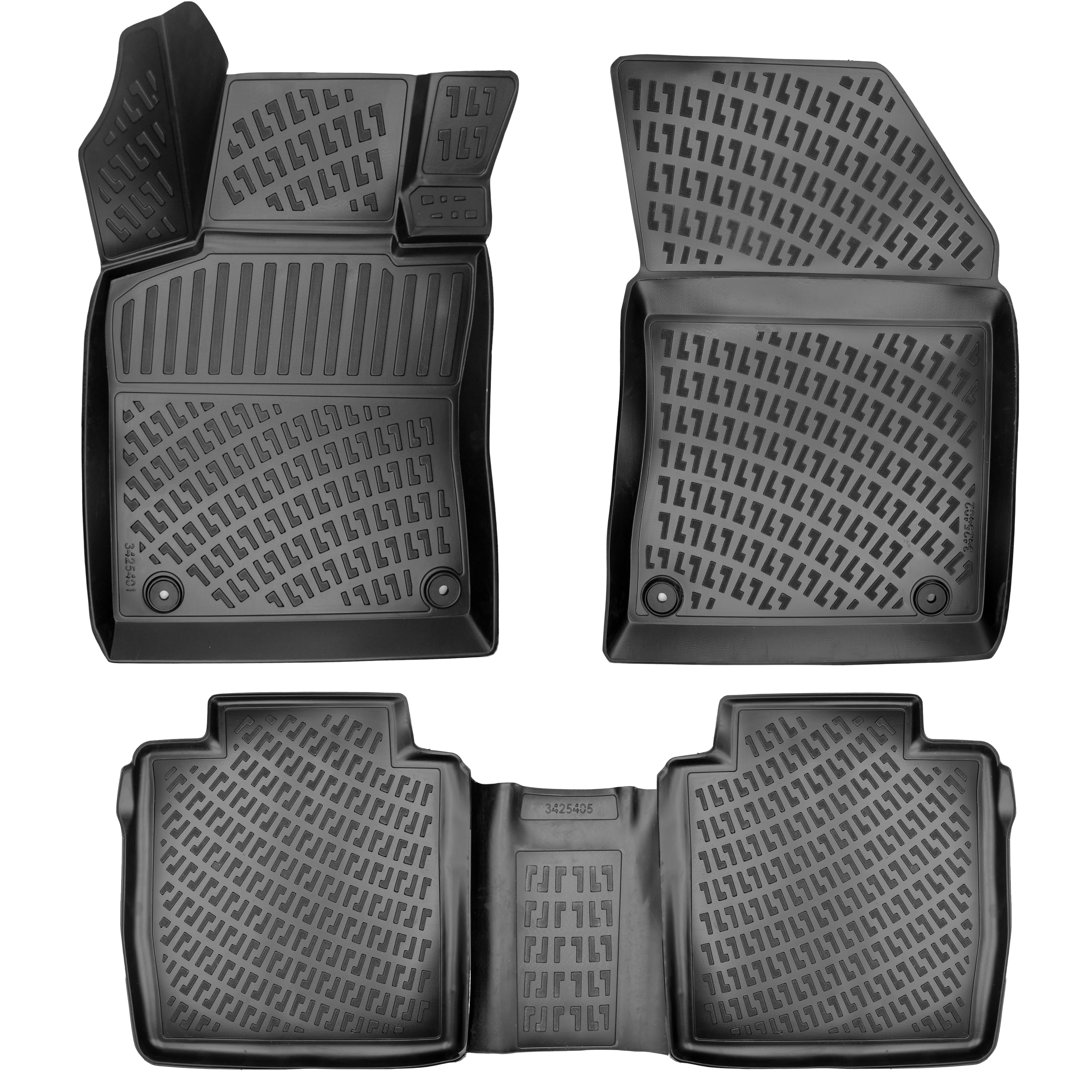 Rizline DS 9 2021 Sonrası Uyumlu 3D Havuzlu Paspas
