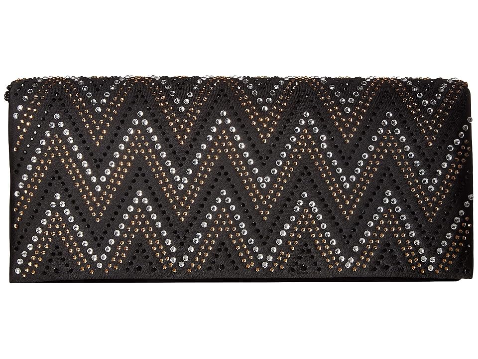 

Adrianna Papell Indiana (Black/Gold/Silver) Clutch Handbags