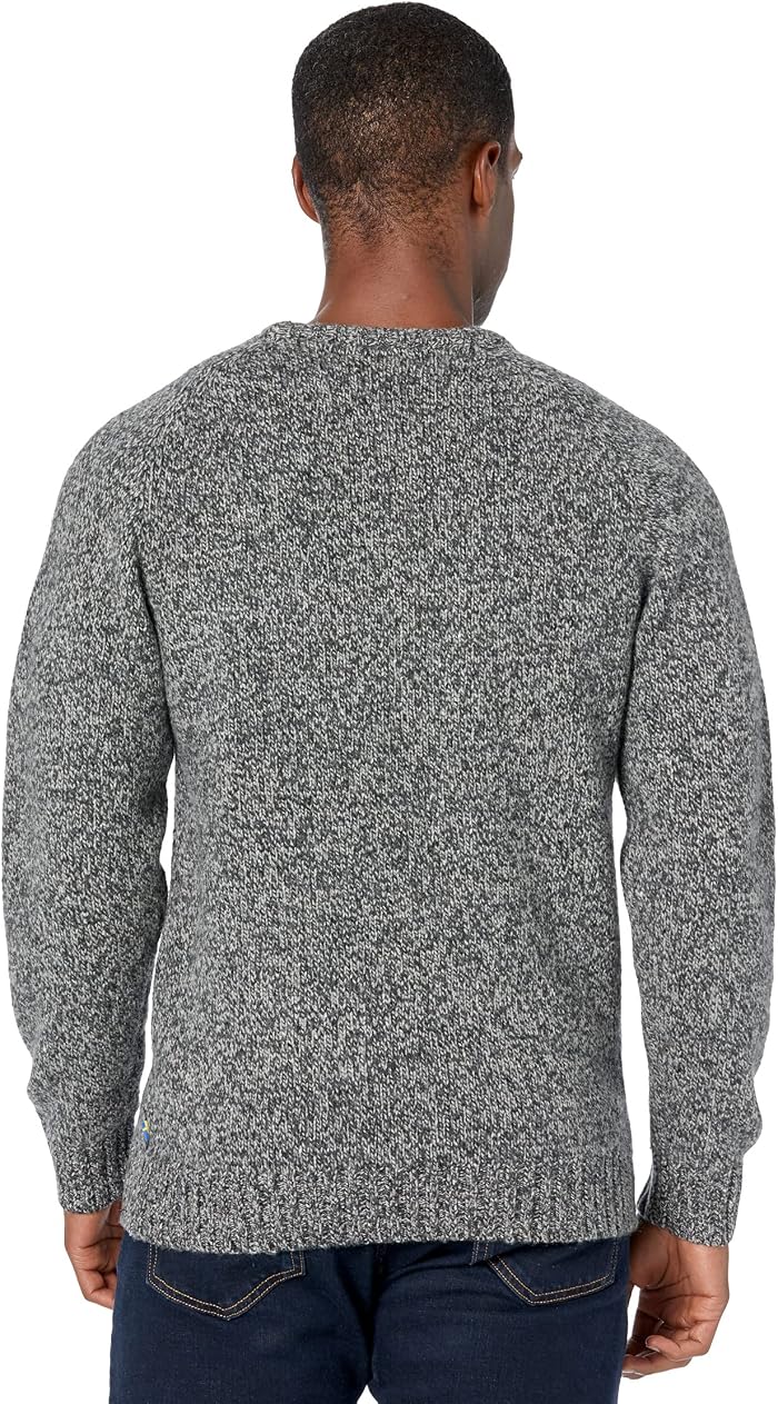 Мужской свитер Fjällräven Lada Round Neck, цвет: Серый — фото 3