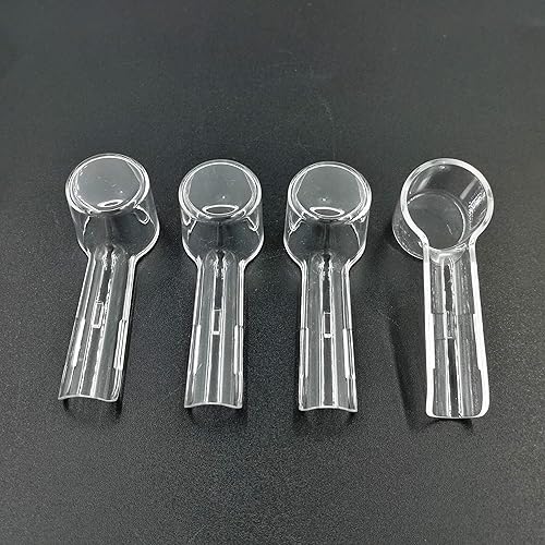 4 unids para cepillo de dientes eléctrico Oral B Cabezales de cepillo de dientes cubierta protectora para Braun cepillo de dientes tapas soporte