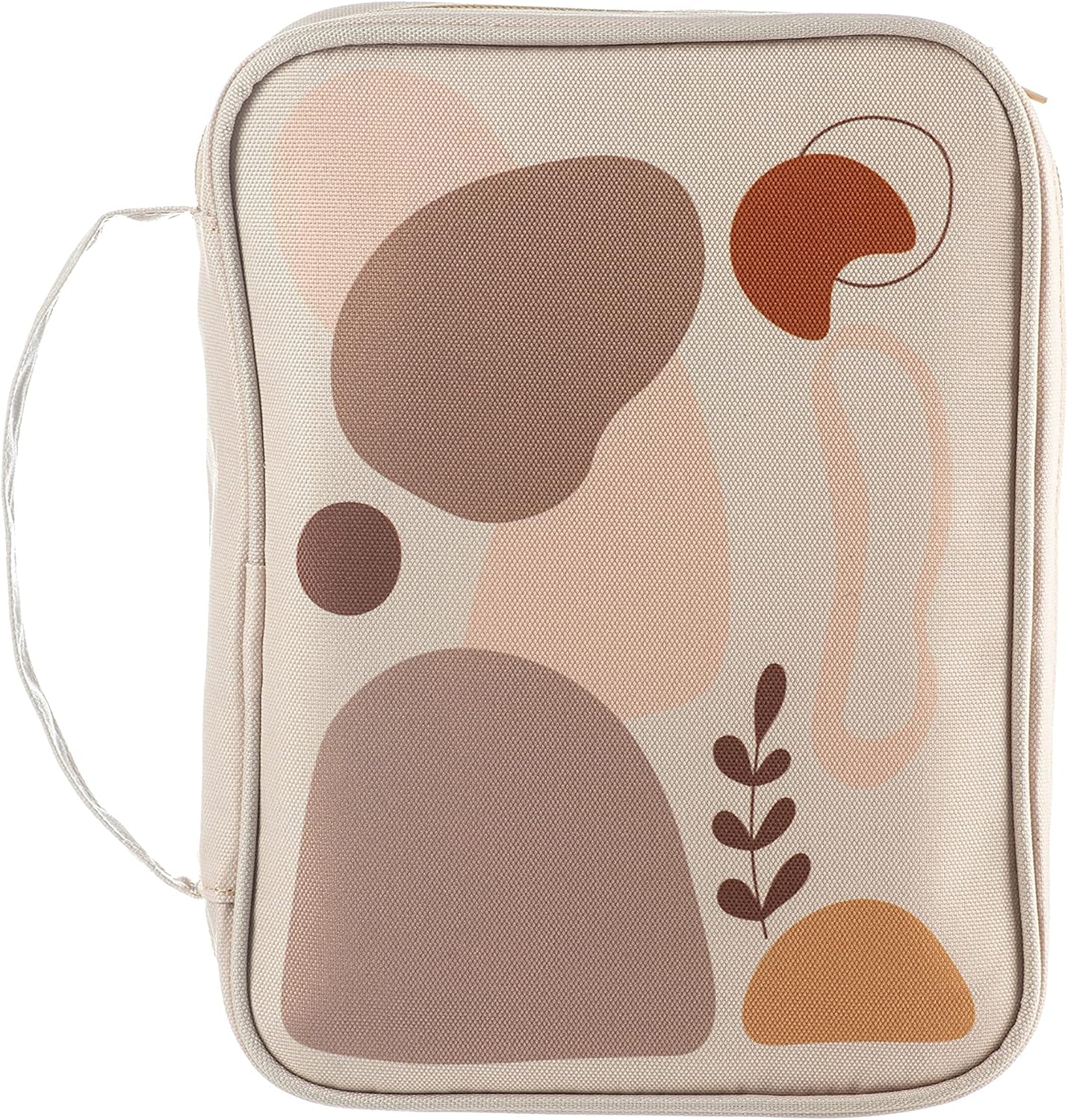 DiverseBee Bible Cover with Handles, Zippered Bible Carrying Case for Women and Girls, Bible Tote Bag for Kids, Book Cover Accessories, Christian Gifts 7.5 x 10 x 2.5in (Vanilla) - Image 7