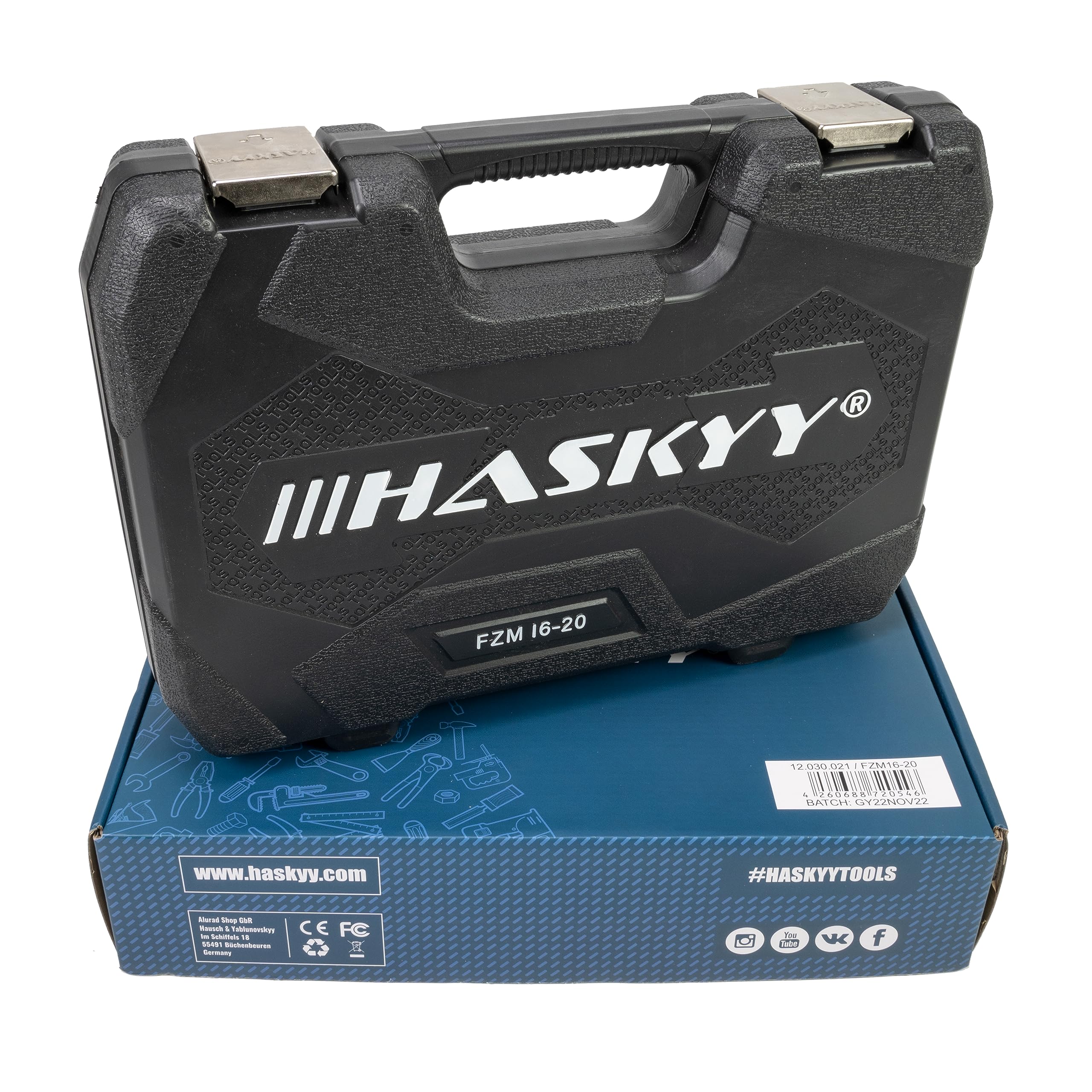 HASKYY 16 piezas Herramienta de ajuste del motor Juego de herramientas para la correa de distribución Compatible con 1.0 EcoBoost SCTi Focus Fiesta B C Max