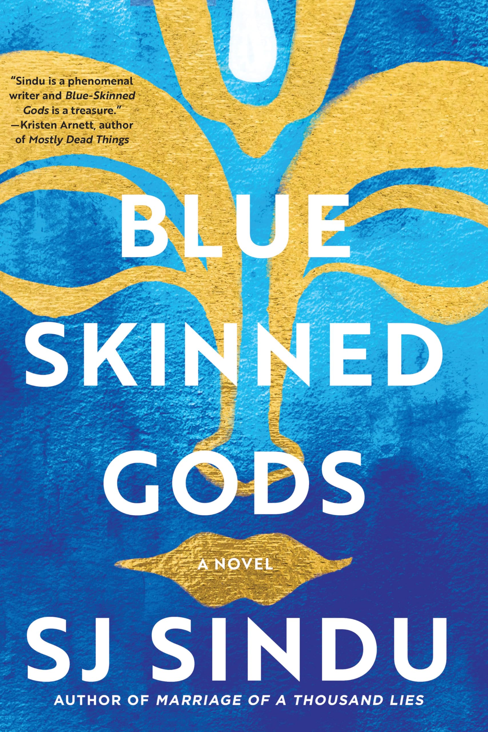Buy Blue-Skinned Gods — BookShops.in