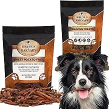 BRUTUS & BARNABY Sweet Potato Fries (14oz) + Training Treats (8oz)