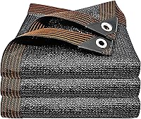 Vista 16 de winemana Tela de Sombra 50% Negra, Lona de Malla Duradera de 10 x 12 Pies con Ojales, Tela de Protección Solar para Jardín, Cubierta Anticongelante