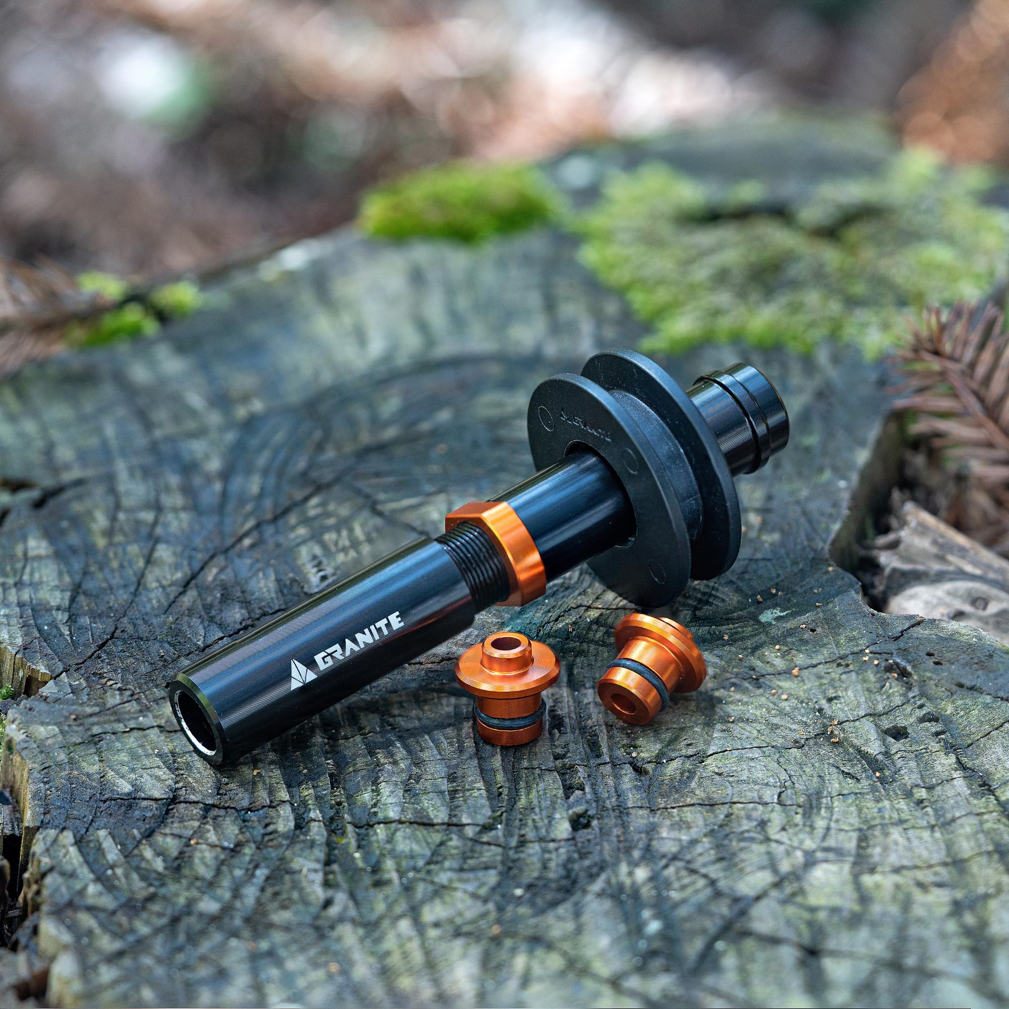 Granite ChainDock Moyeu Factice, Axe Traversant 12mm et Cadre QR