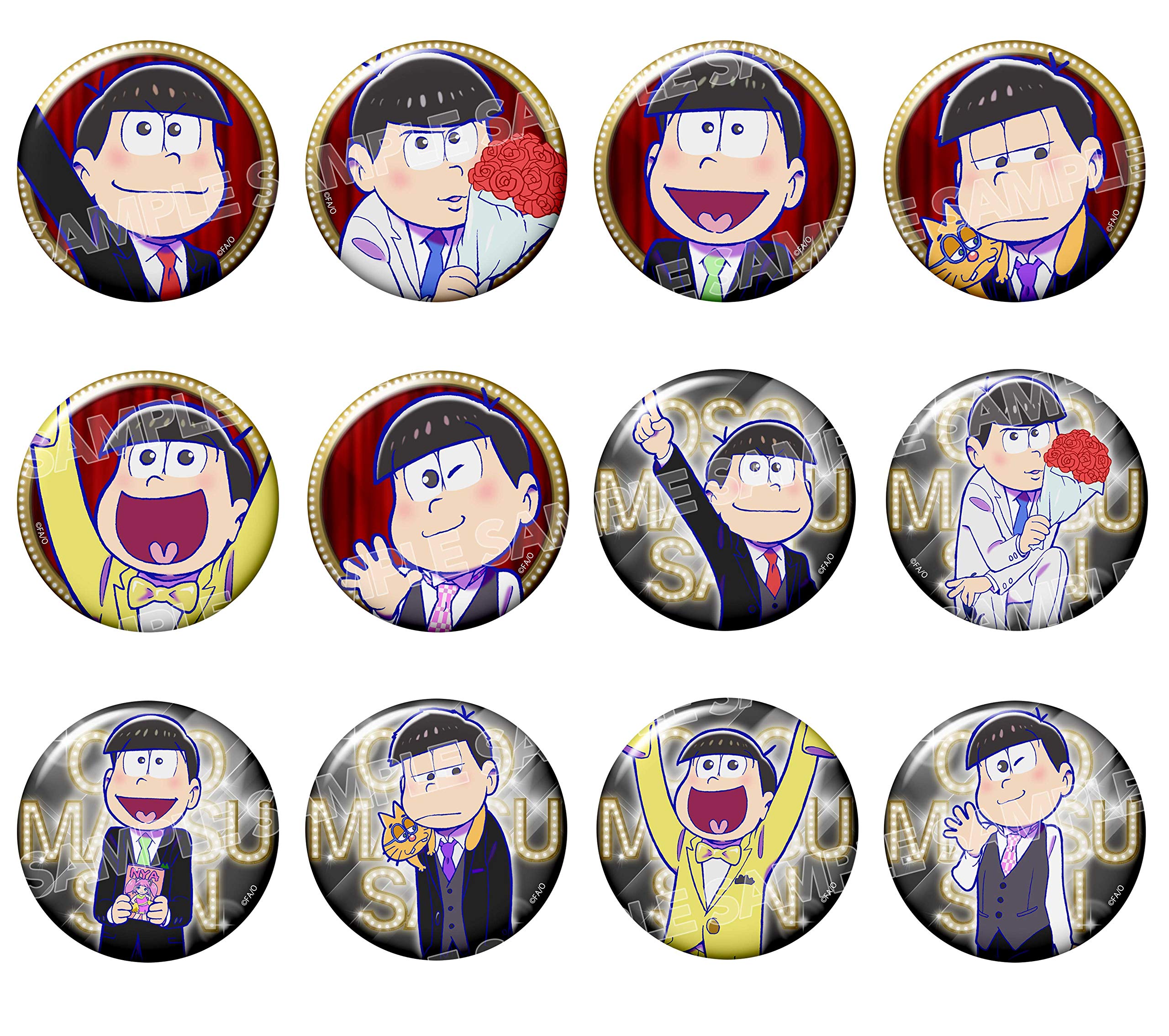 Amazon.co.jp: おそ松さん フォーマルver. トレーディング缶バッジ BOX