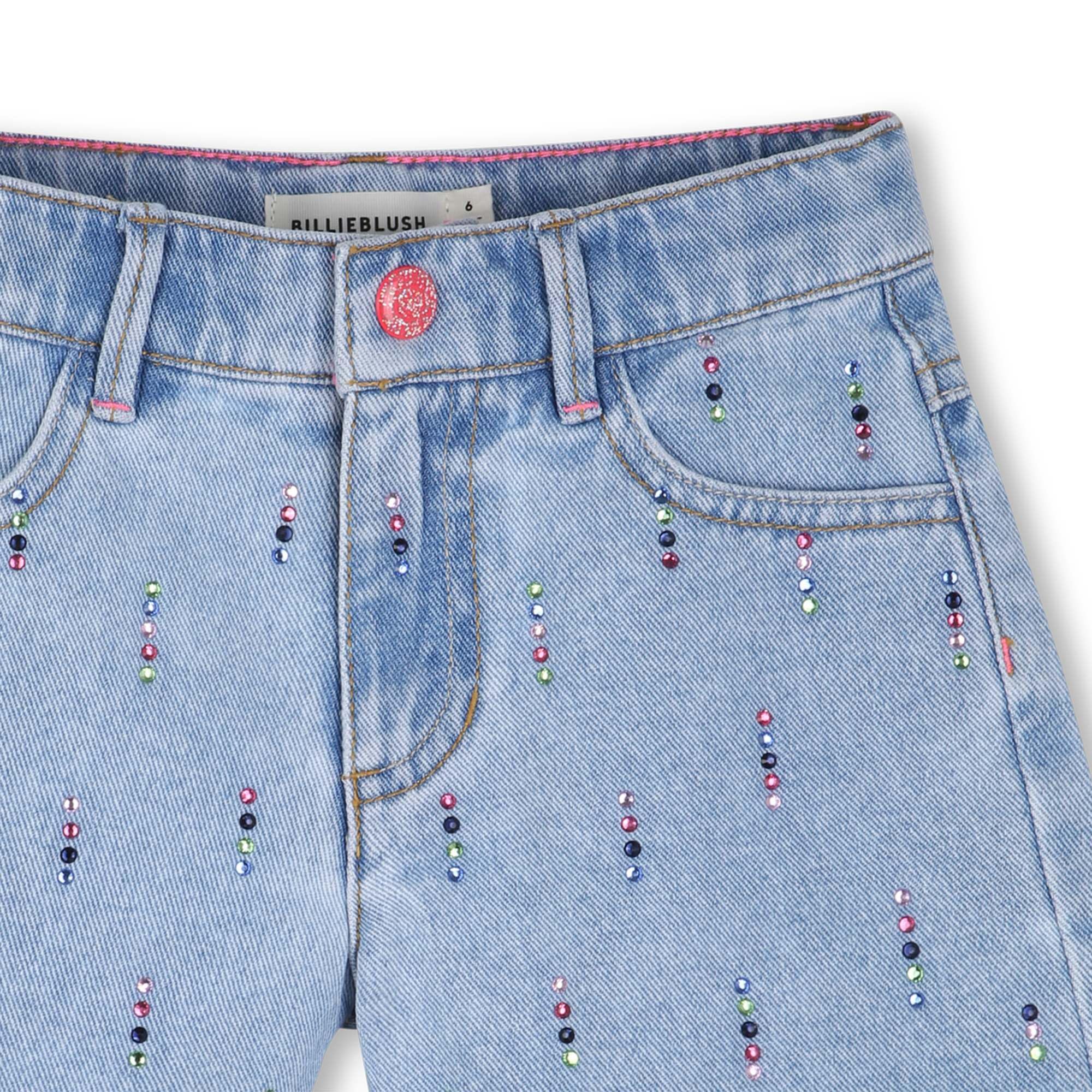 Billieblush Pantaloncini Denim Bambina, Blu, 5 Anni