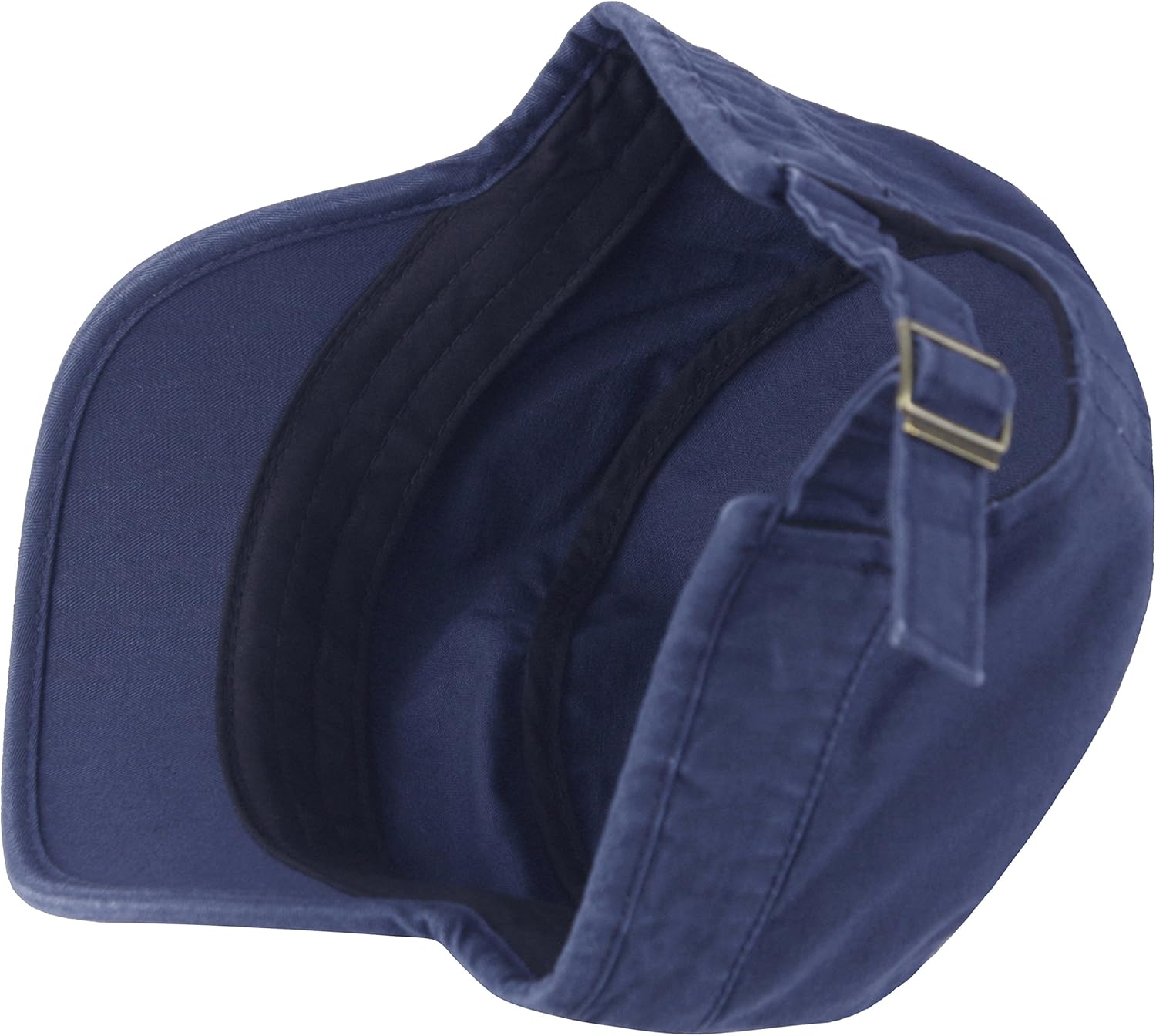 RaOn A204 Wrinkle Plain Empty Short Bill Washing Army Cap Golf Club Cadet Military