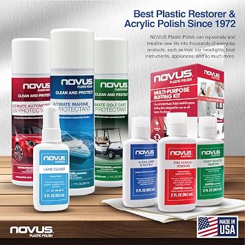 Novus 7505E | Clean and Protect Golf Cart Surface Protection | 7 Ounce | Professional Grade Do-It-Yourself Formula