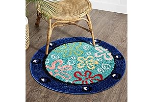 Porthole Ocean Rug: A Dive into Underwater Wonder