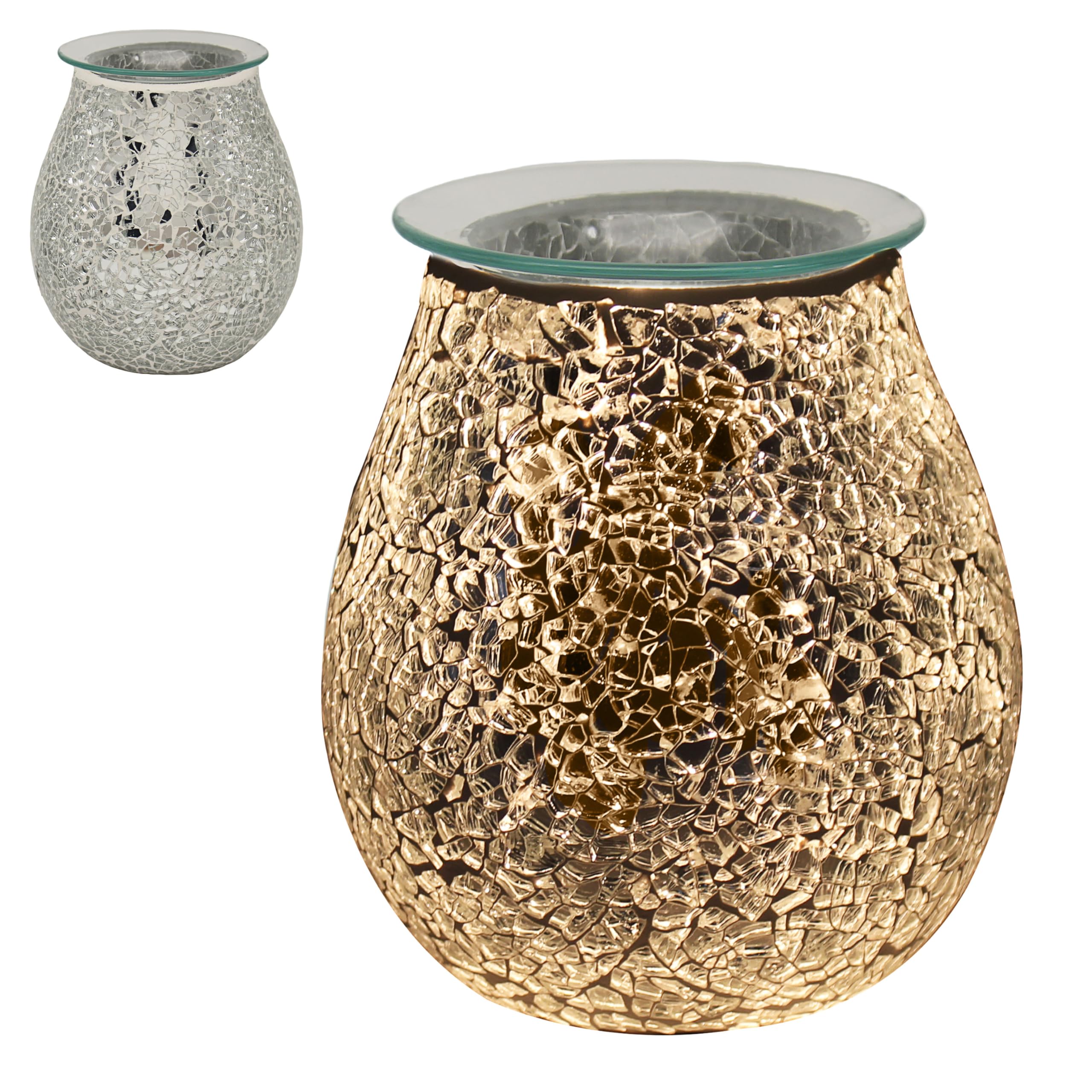 Lesser & Pavey Desire Aroma Desire Mosaic Aroma Lamp for Home & Living Room | Festive Table Lamp for Home Décor | Stylish Night Light for Bedroom & Hallway | Lovely Gift for Women & Men