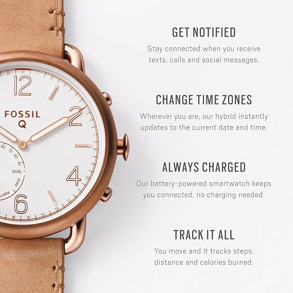 Reloj Fossil Q Tailor Unisex 40mm : Amazon.com.mx: Ropa, Zapatos y  Accesorios