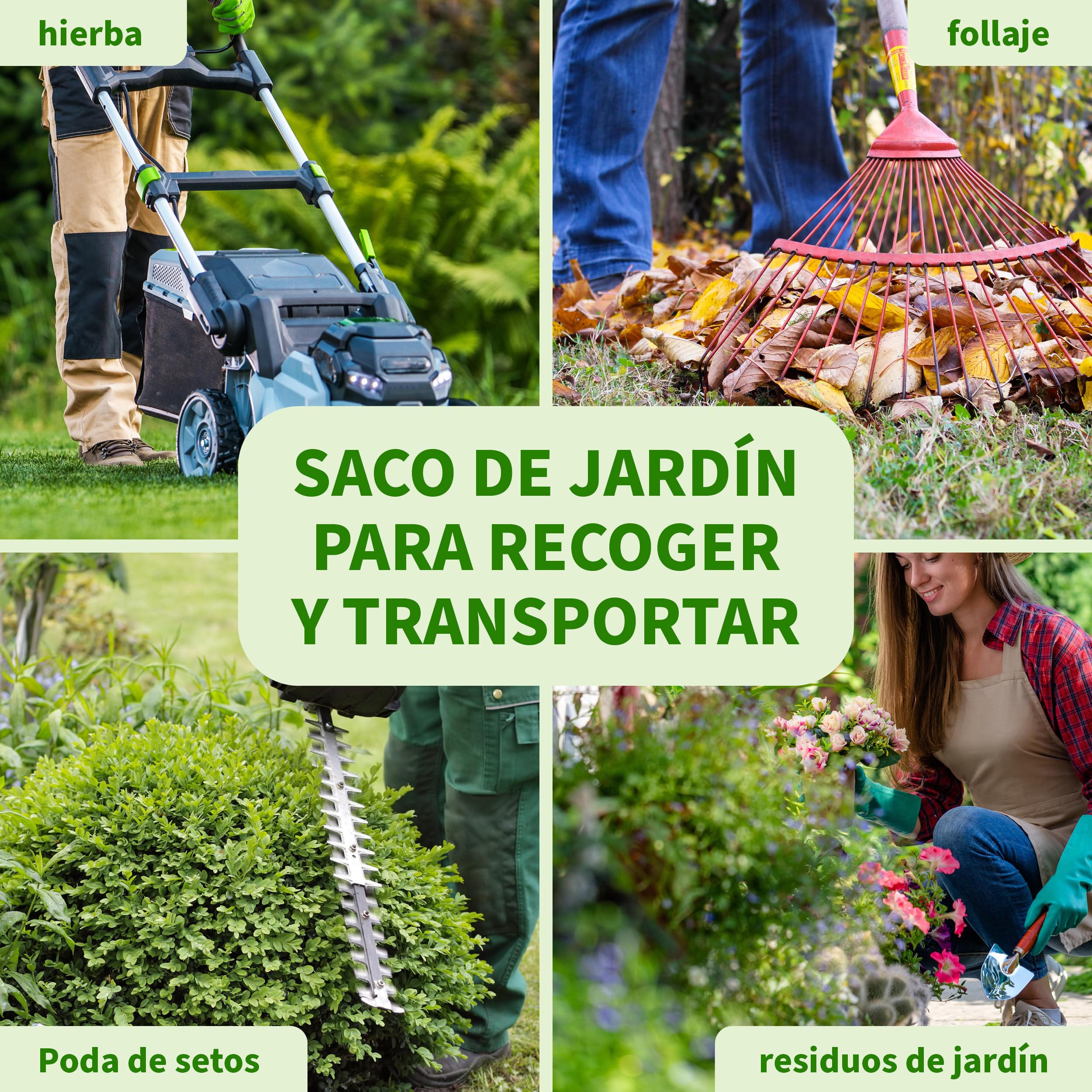 TTL Garden 2 x 160L Premium Pop Up - Saco de jardín (2 unidades, 220 g/m², 600D Oxford, 160 L, plegables, extra estables)