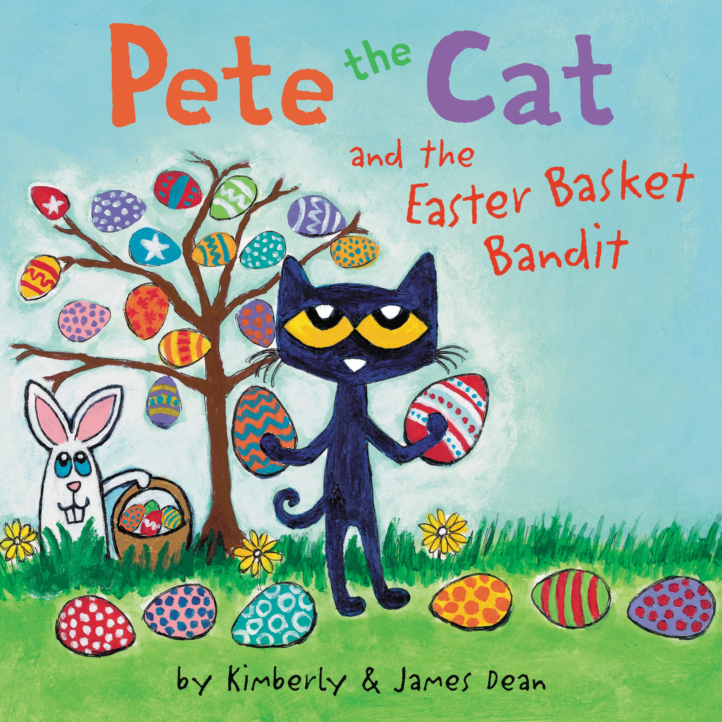 Pete the Cat and the Easter Basket Bandit: An Easter And Springtime Book For Kids – Help Pete and Friends Hunt for the Missing Basket and Learn About Sharing