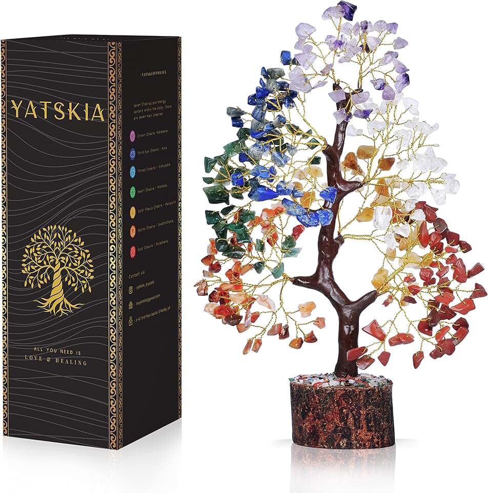 7 Chakra Crystal Tree for Healing