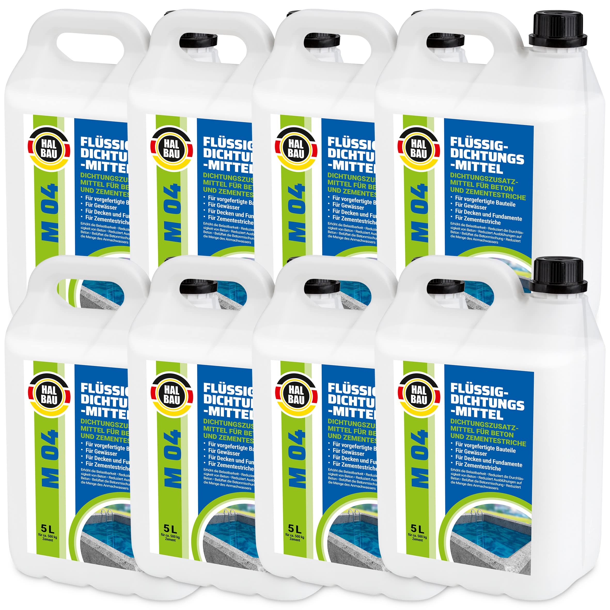 Flüssiger Dichtungsmittel 15L Verflüssiger Beton Zementestrich Flüssiger Dichtungsmittel 15L Verflüssiger Beton Zementestrich