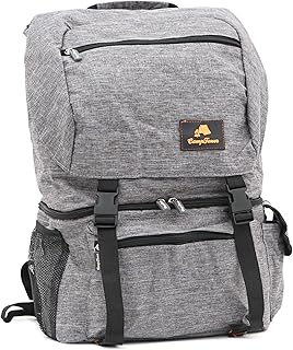 CampFeuer Zaino termico | grigio | Borsa isolante da 20 litri per BBQ, campeggio, spiaggia e attività all'aperto