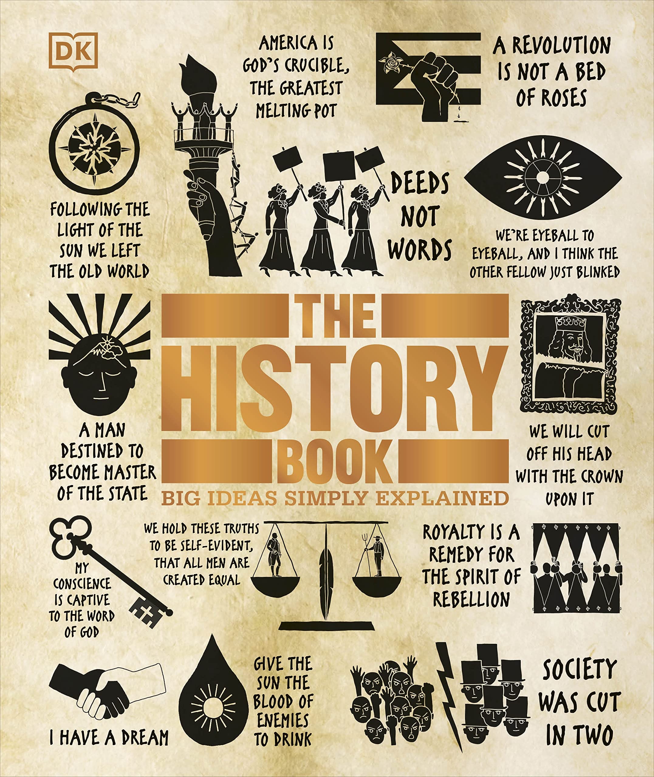 The History Book: Big Ideas Simply Explained (DK Big Ideas)