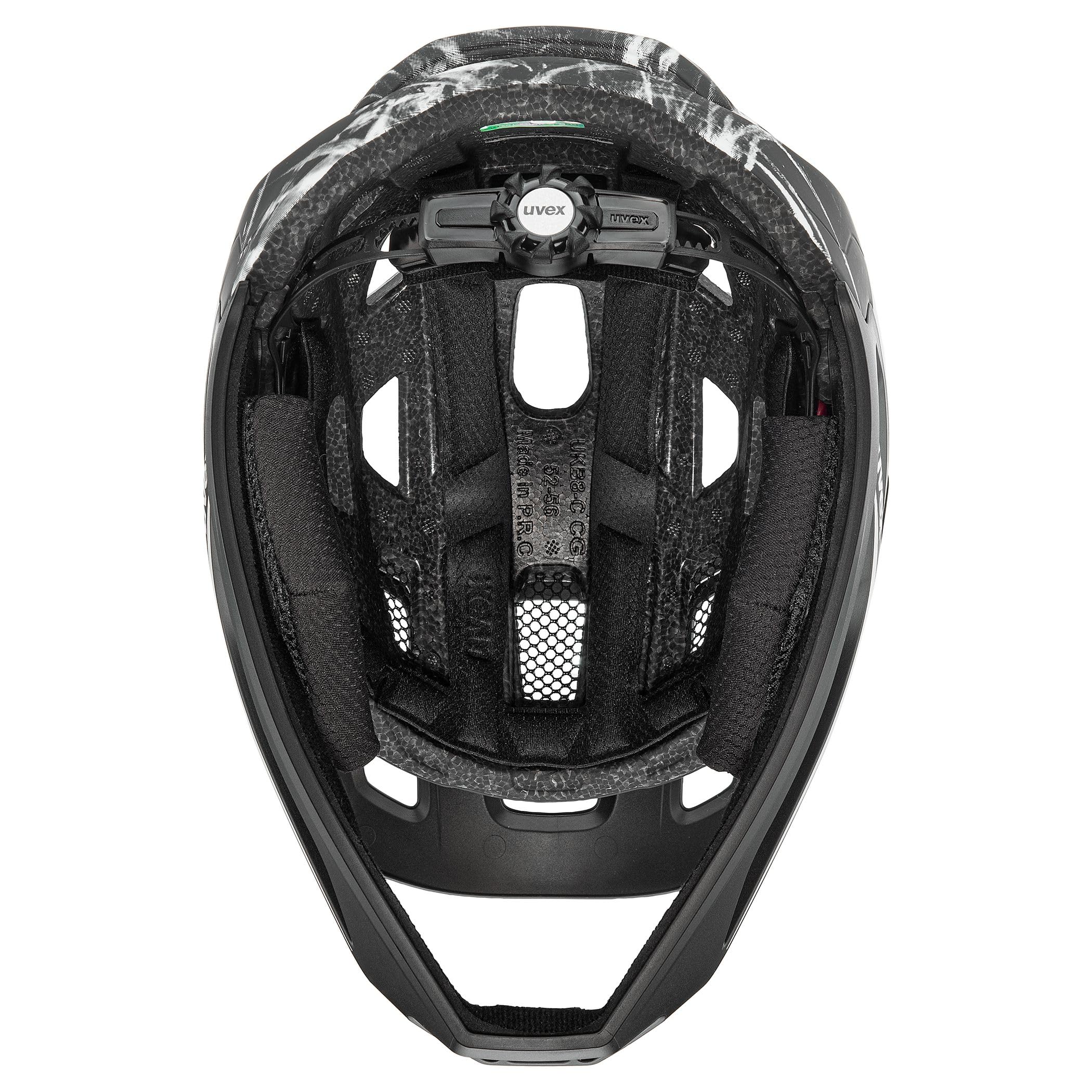 uvex React jr. fullface - Casco de Bicicleta Ligero para niños - Ajuste de Talla individualizado - Forro Interior Lavable