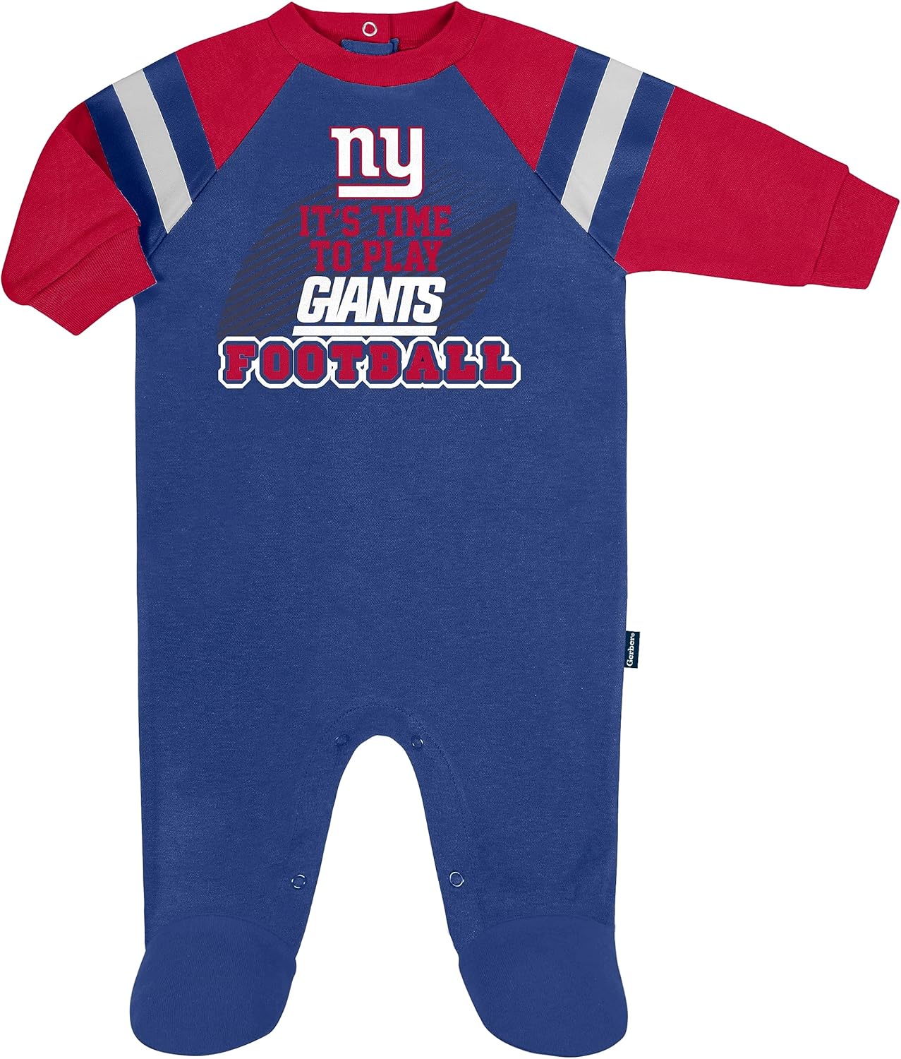 Gerber NFL Unisex Baby Nfl Team Footed Sleep and Play