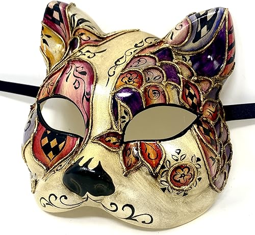 Miniatura 3 de Cat Masquerade Party Ball Mask For Women Halloween Costume Cosplay Mardi Gras Masks