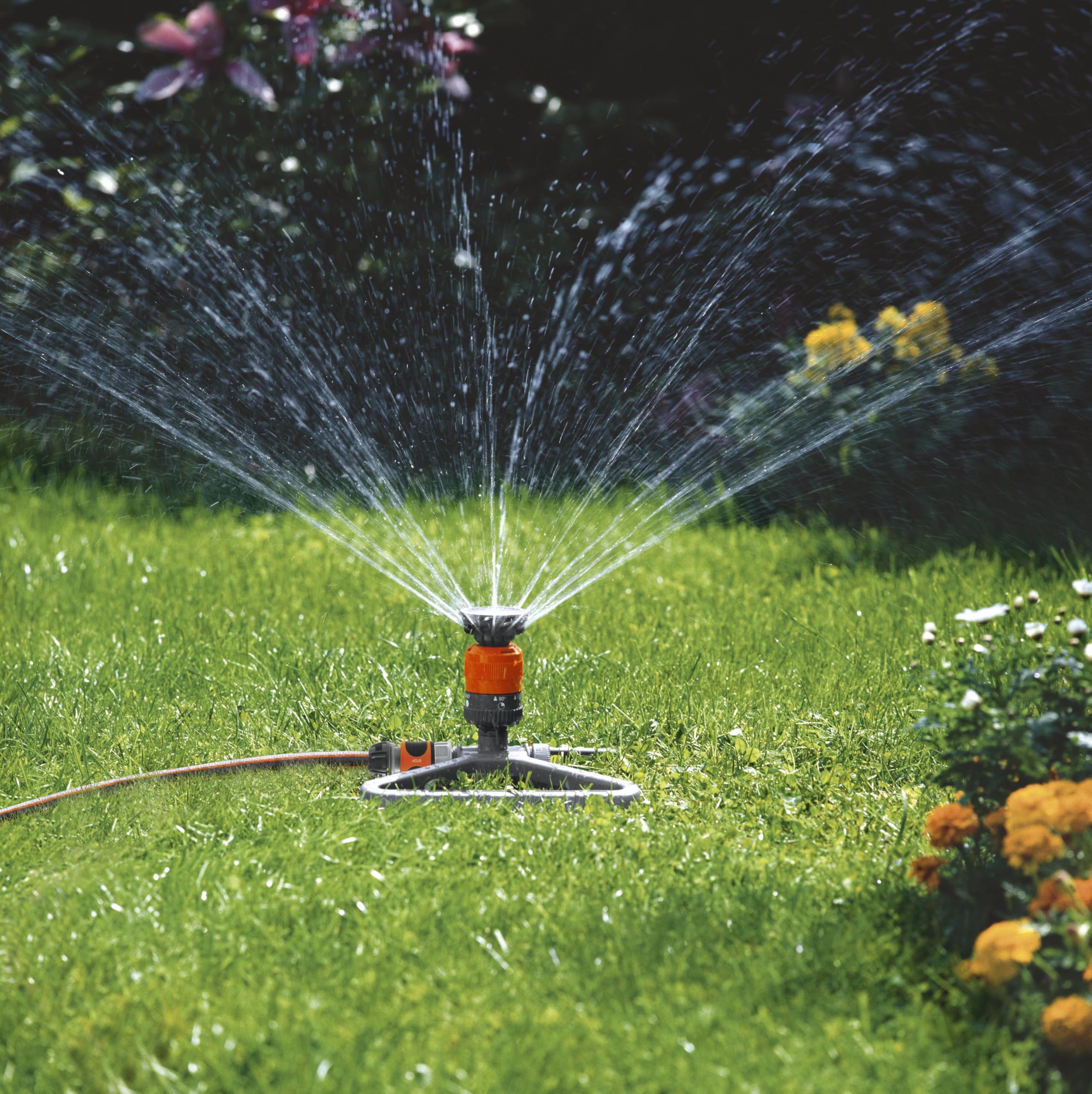 Irrigatore White Line A 8 Funzioni Con Base Stabile, Copertura 60 M², Per Prati Medi E Di Forma Irregolare - 2