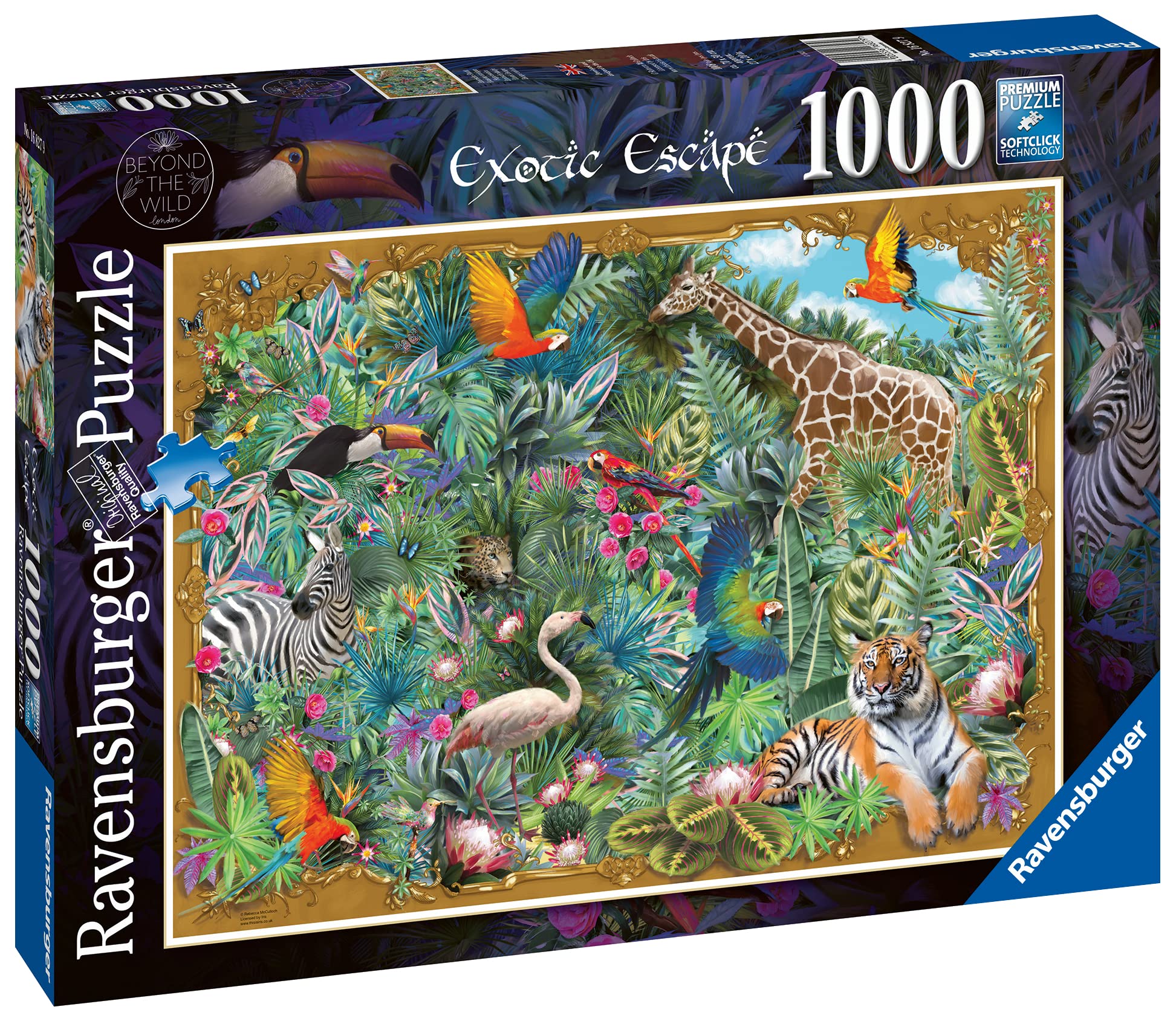 Amazon | 1000ピース ジグソーパズル ビヨンド・ザ・ワイルド